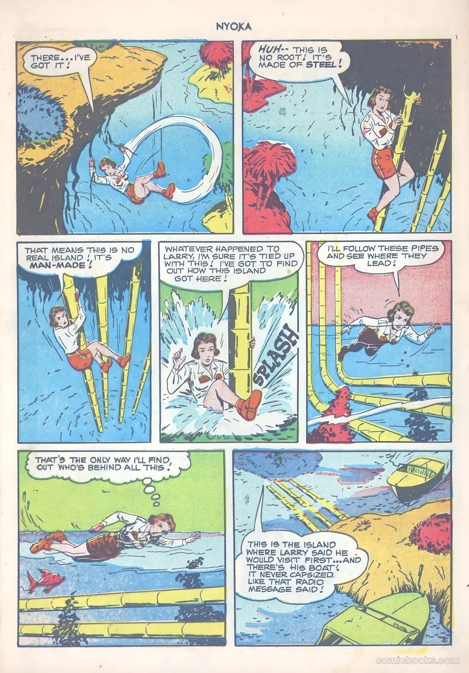 Nyoka the Jungle Girl #53 (1951) — page 11 of 52