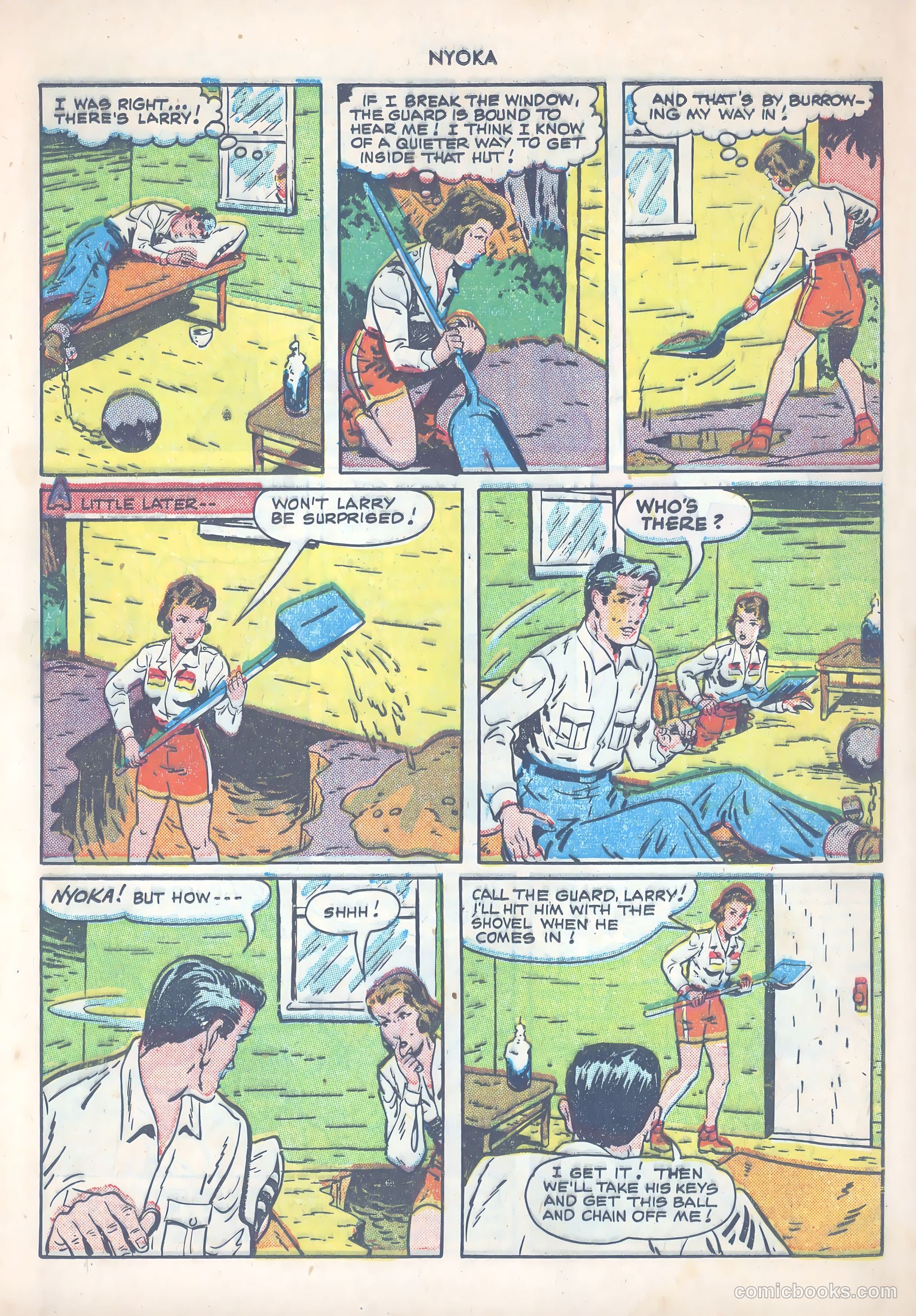 Nyoka the Jungle Girl #53 (1951) — page 13 of 52