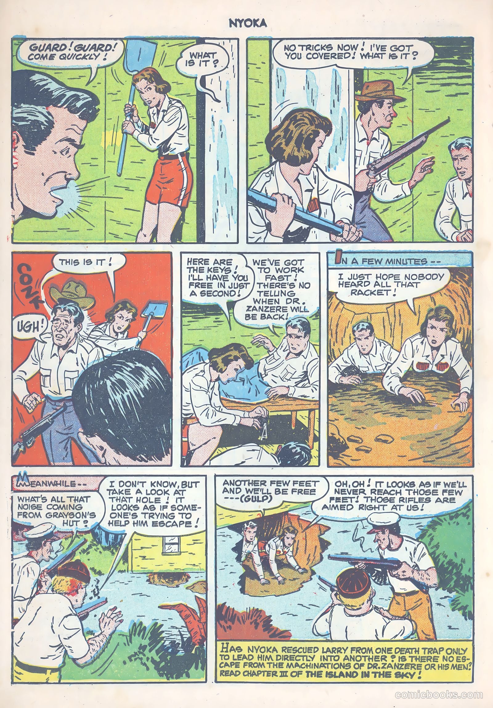 Nyoka the Jungle Girl #53 (1951) — page 14 of 52