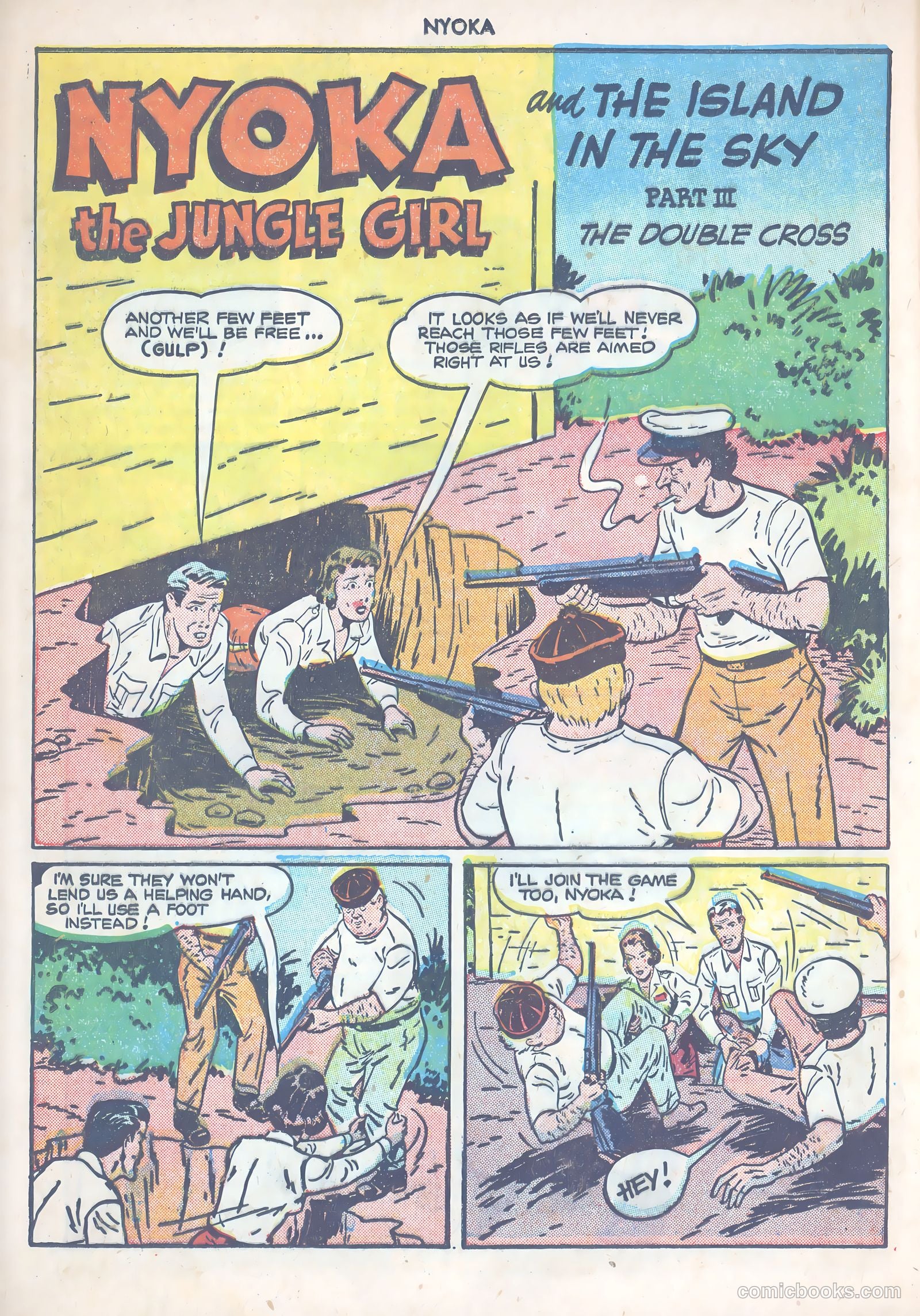 Nyoka the Jungle Girl #53 (1951) — page 16 of 52