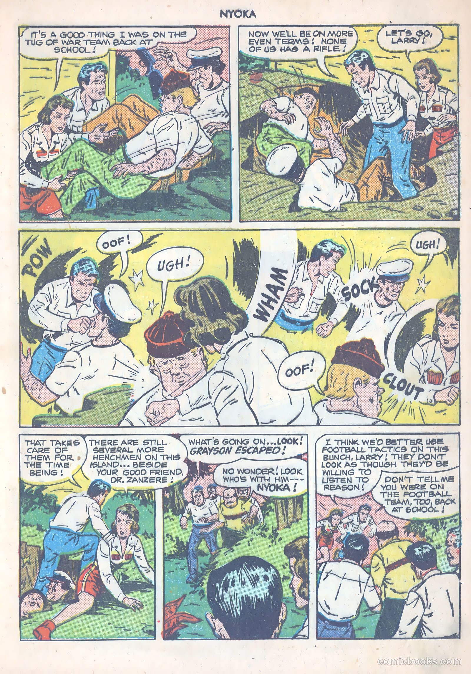 Nyoka the Jungle Girl #53 (1951) — page 17 of 52