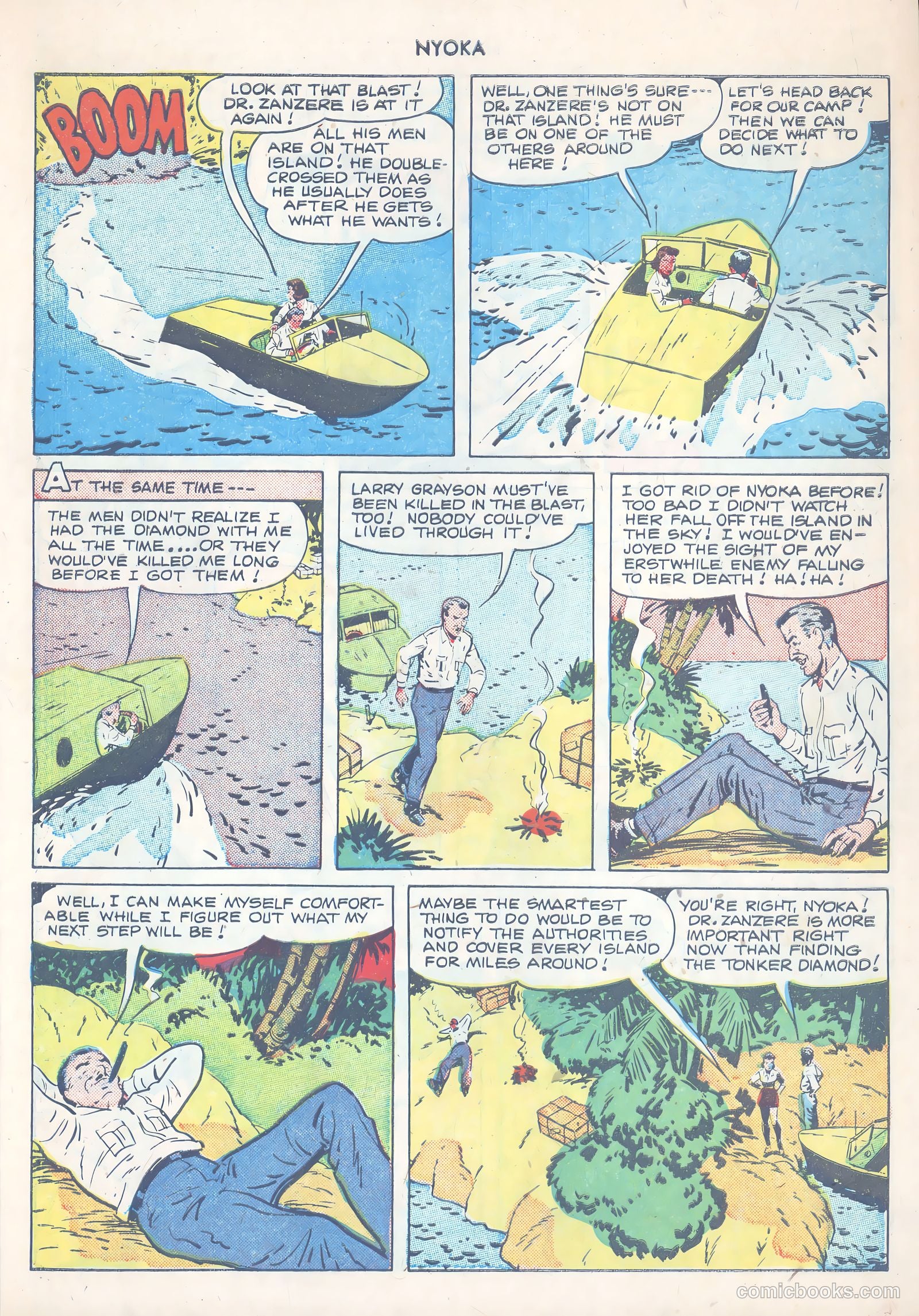 Nyoka the Jungle Girl #53 (1951) — page 19 of 52