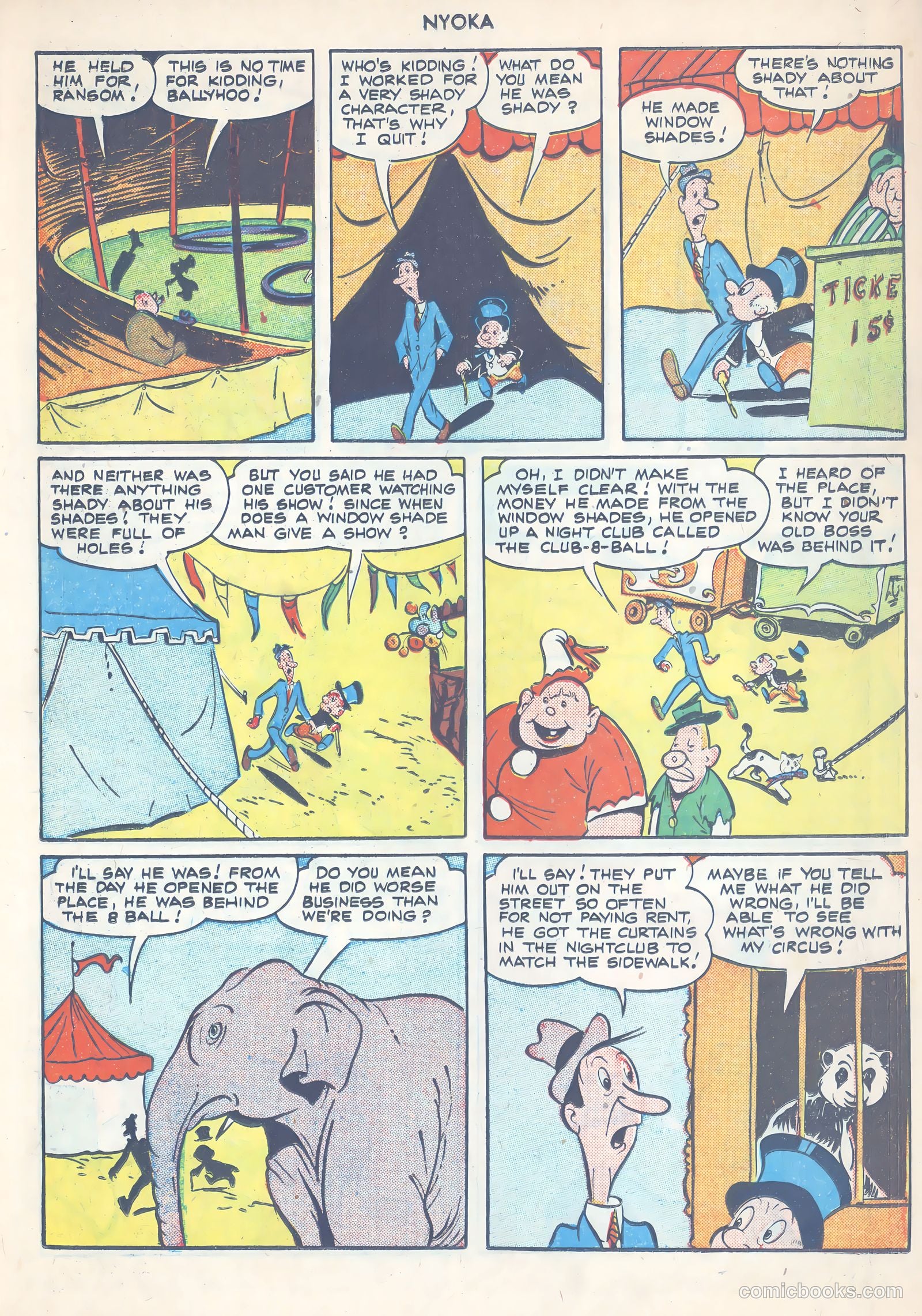 Nyoka the Jungle Girl #53 (1951) — page 23 of 52