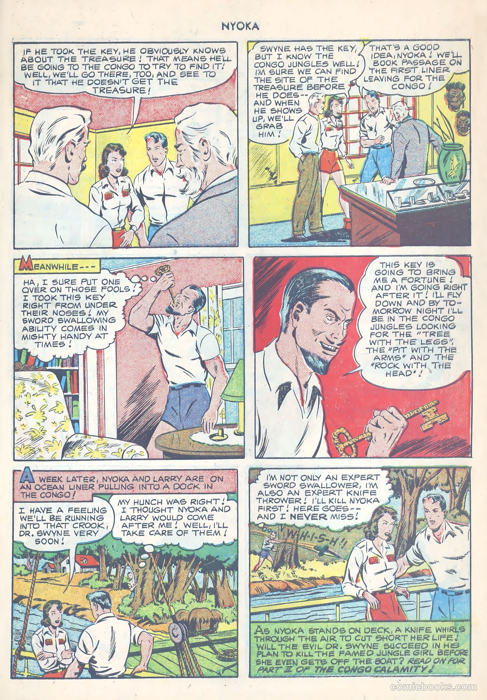 Nyoka the Jungle Girl #53 (1951) — page 31 of 52