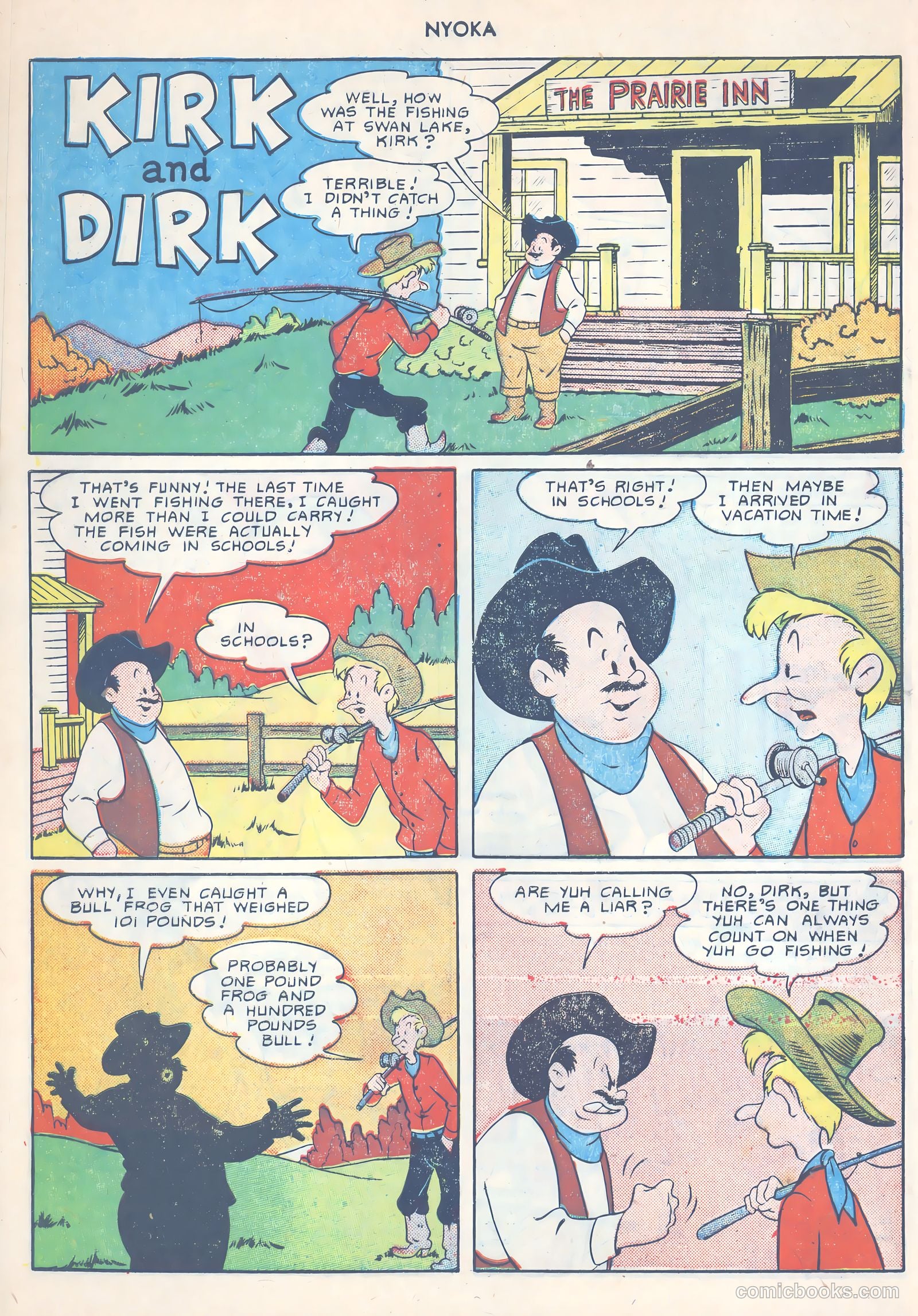 Nyoka the Jungle Girl #53 (1951) — page 32 of 52
