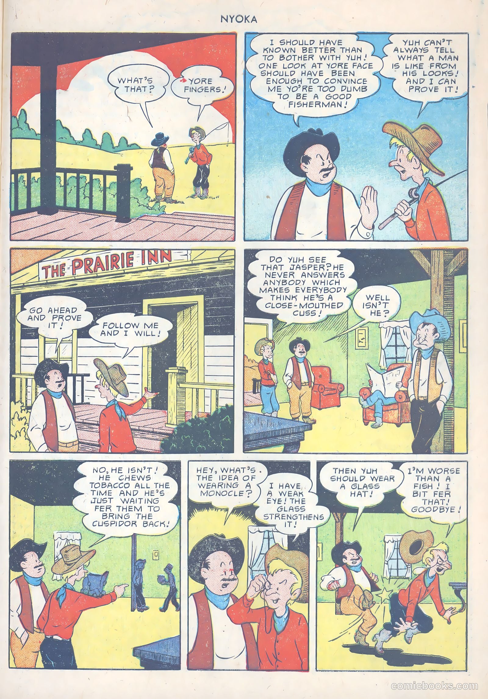 Nyoka the Jungle Girl #53 (1951) — page 33 of 52