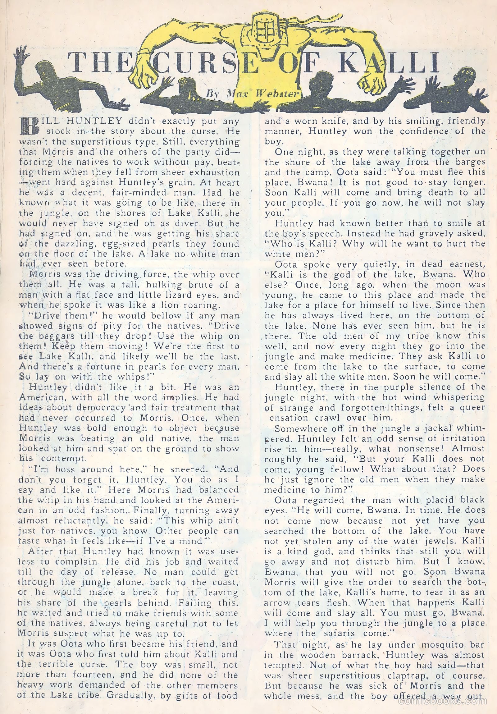 Nyoka the Jungle Girl #53 (1951) — page 34 of 52