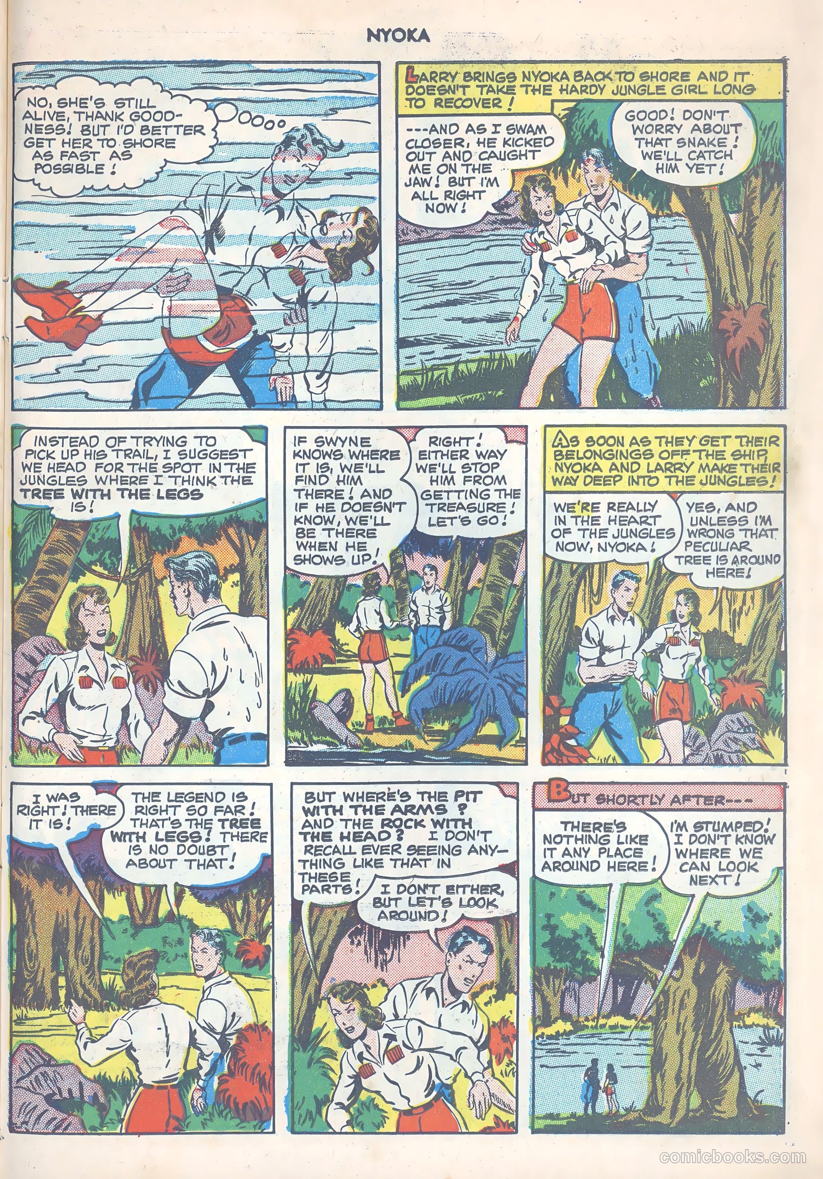 Nyoka the Jungle Girl #53 (1951) — page 39 of 52