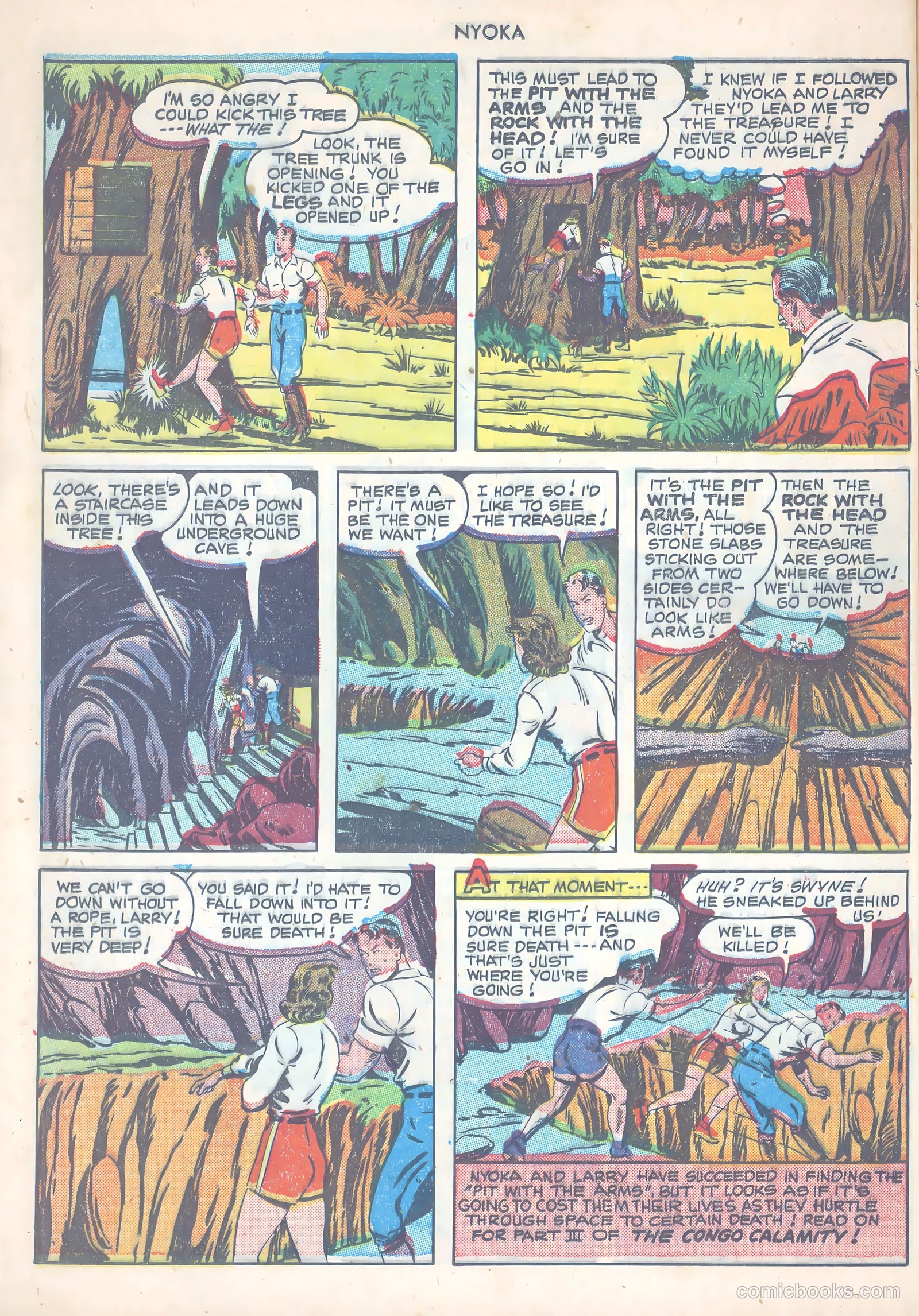 Nyoka the Jungle Girl #53 (1951) — page 40 of 52