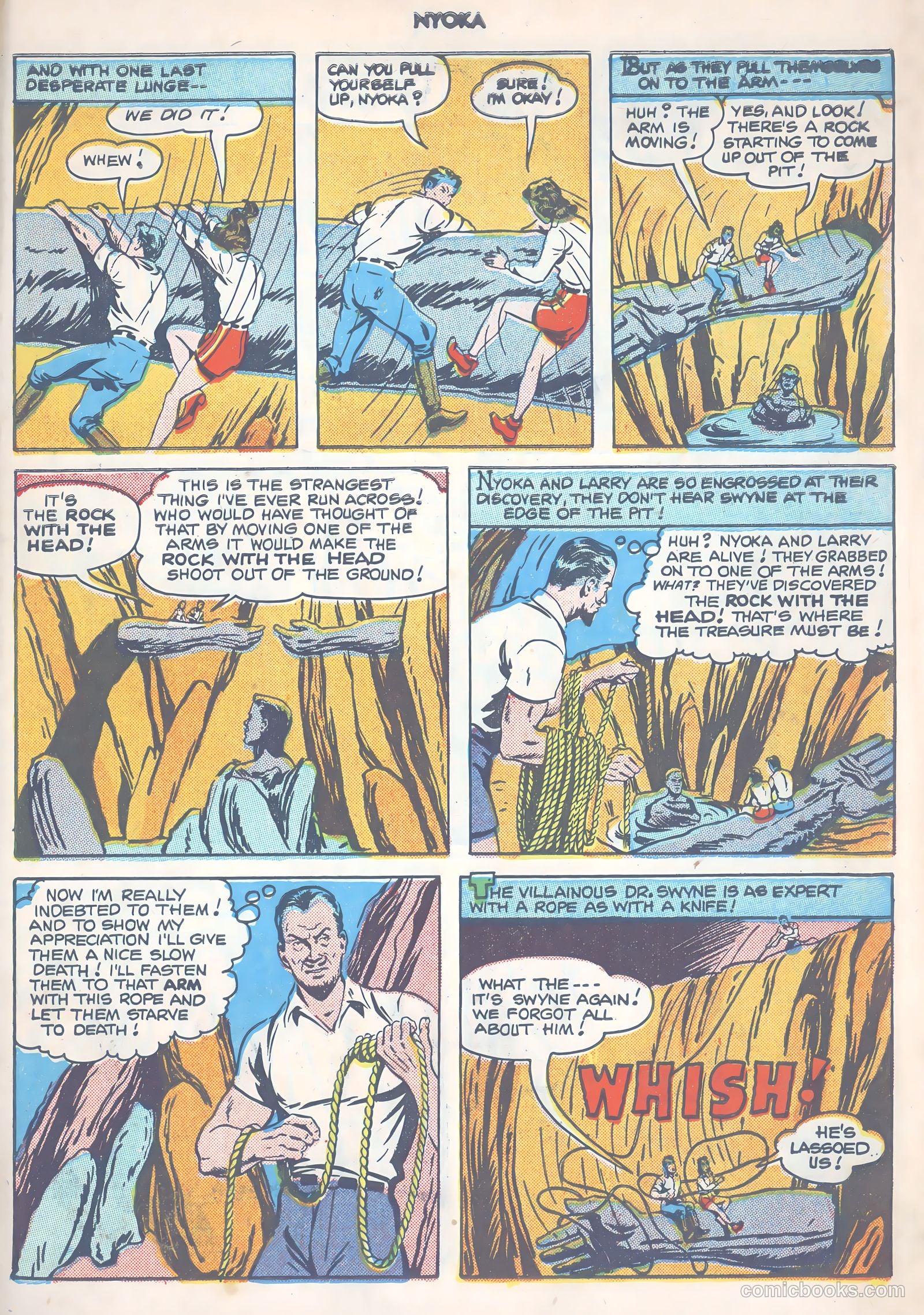 Nyoka the Jungle Girl #53 (1951) — page 47 of 52