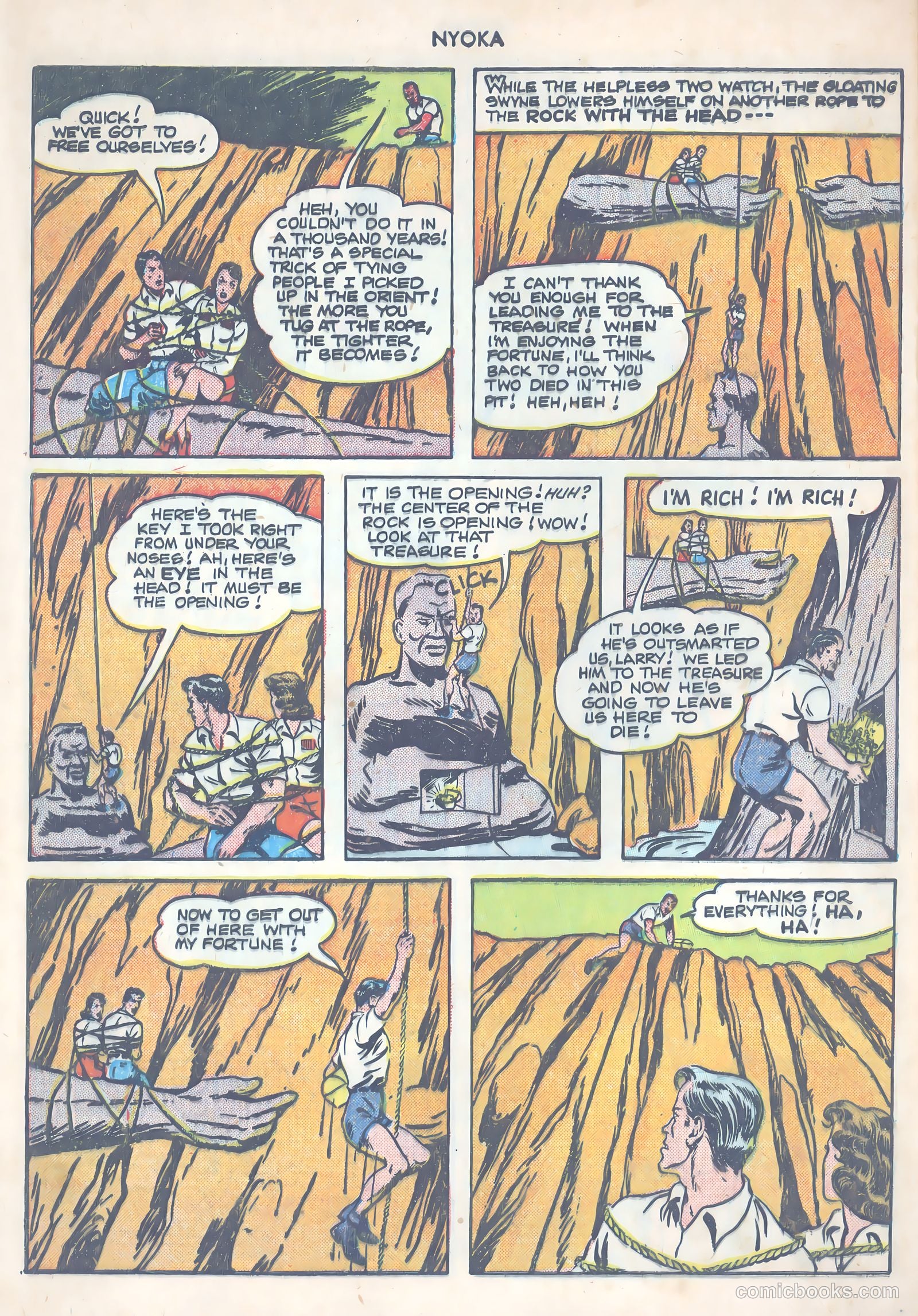 Nyoka the Jungle Girl #53 (1951) — page 48 of 52