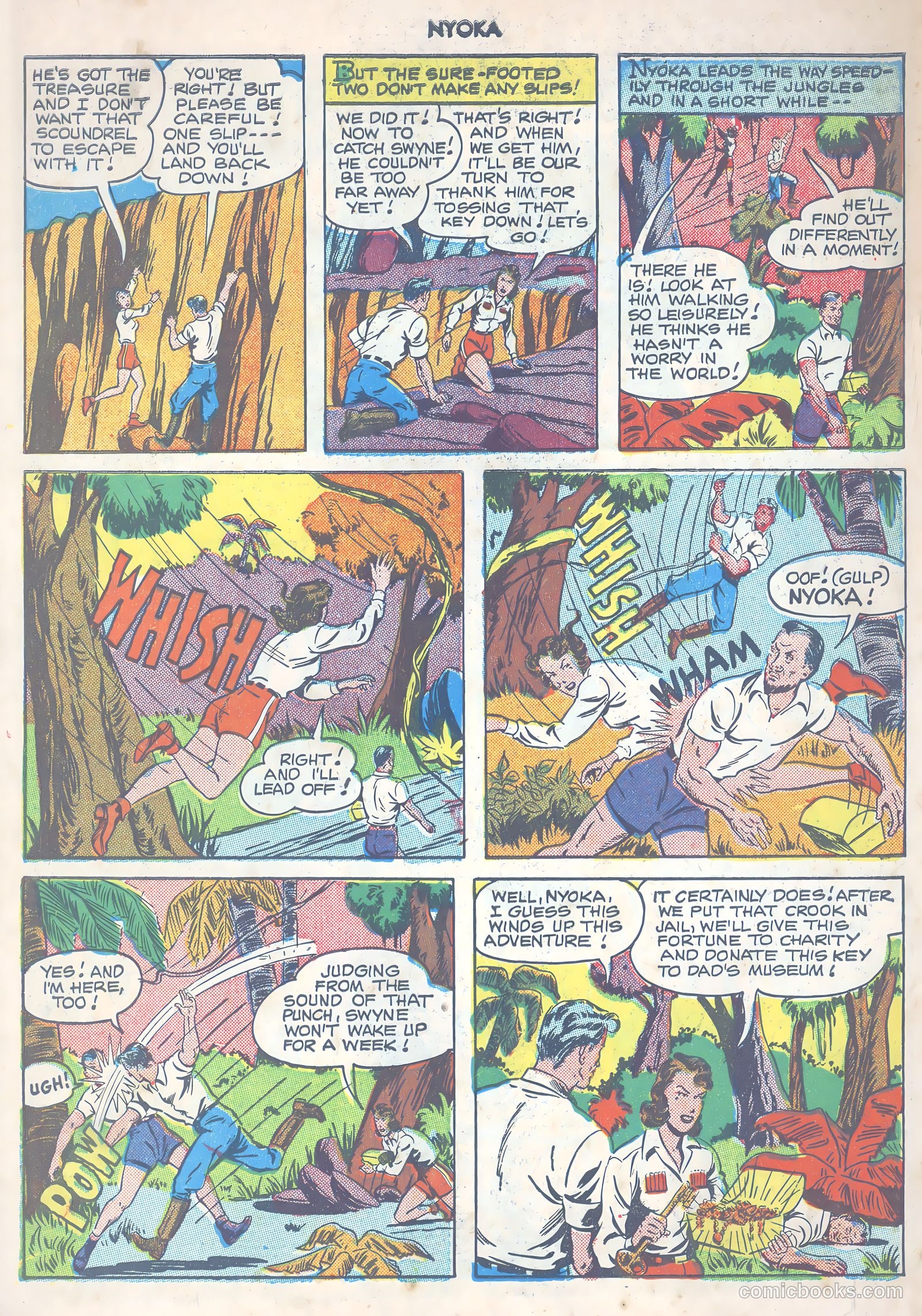 Nyoka the Jungle Girl #53 (1951) — page 50 of 52