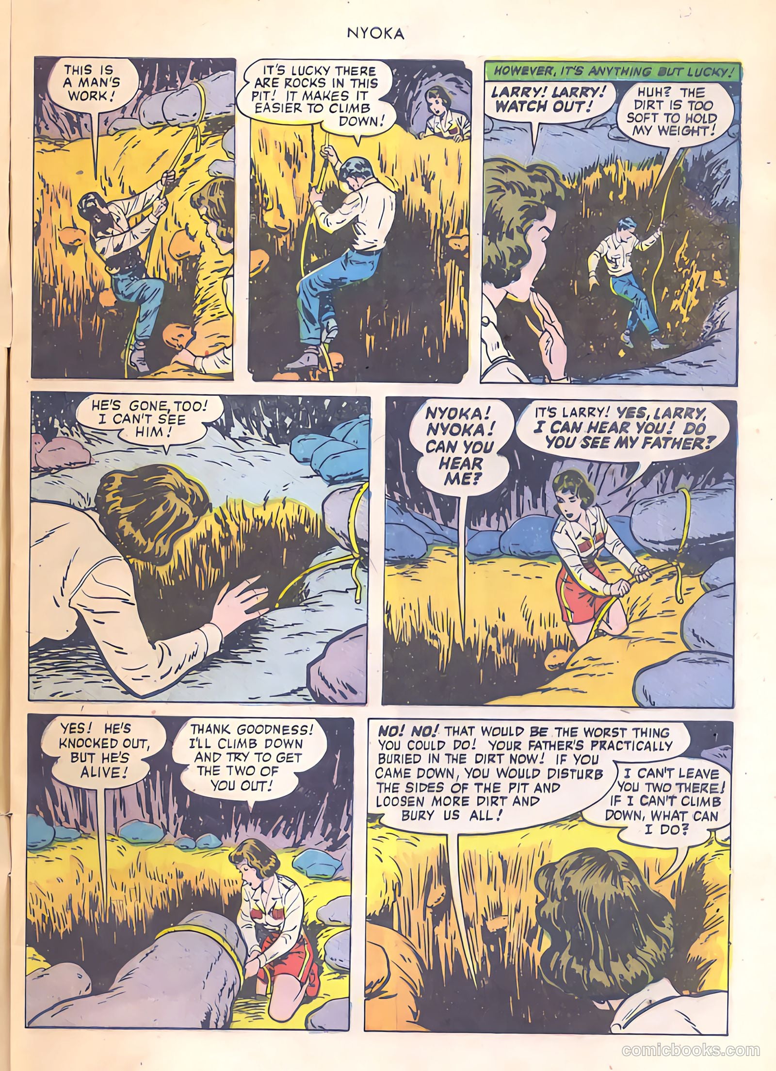 Nyoka the Jungle Girl #54 (1951) — page 5 of 52