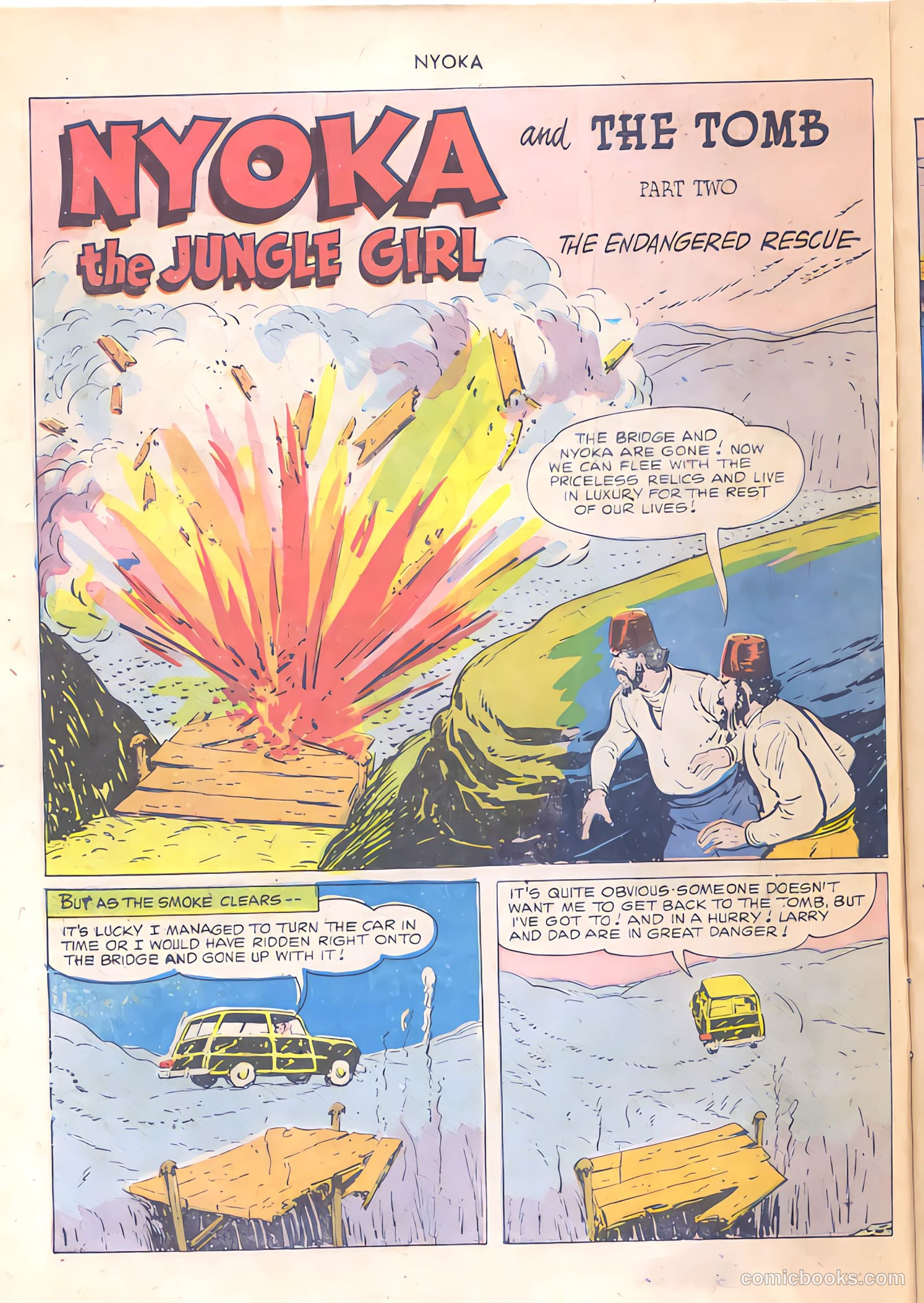 Nyoka the Jungle Girl #54 (1951) — page 10 of 52
