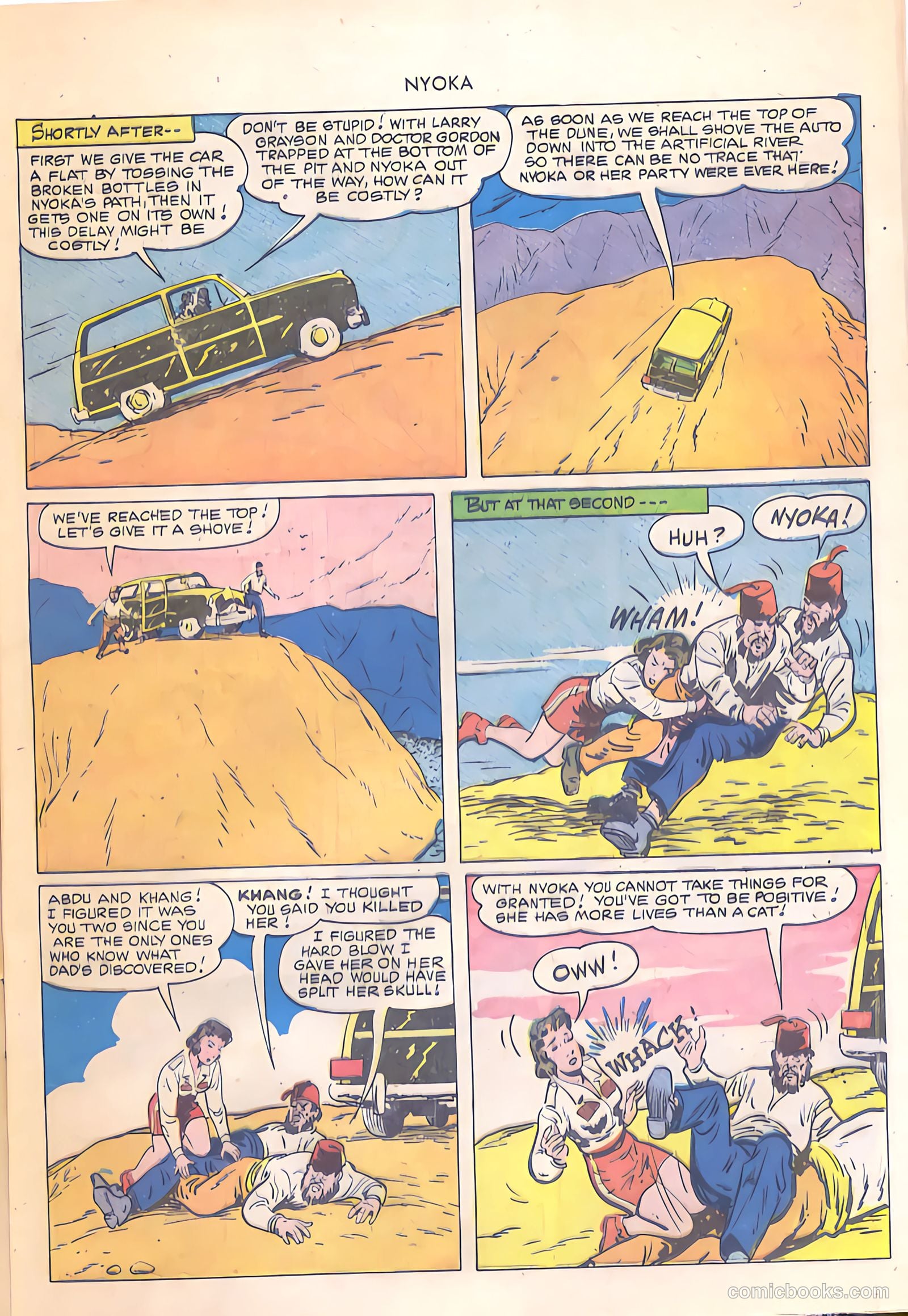 Nyoka the Jungle Girl #54 (1951) — page 13 of 52