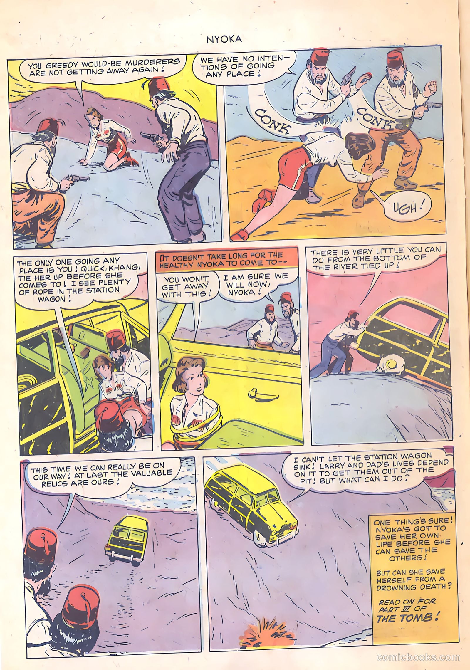 Nyoka the Jungle Girl #54 (1951) — page 14 of 52