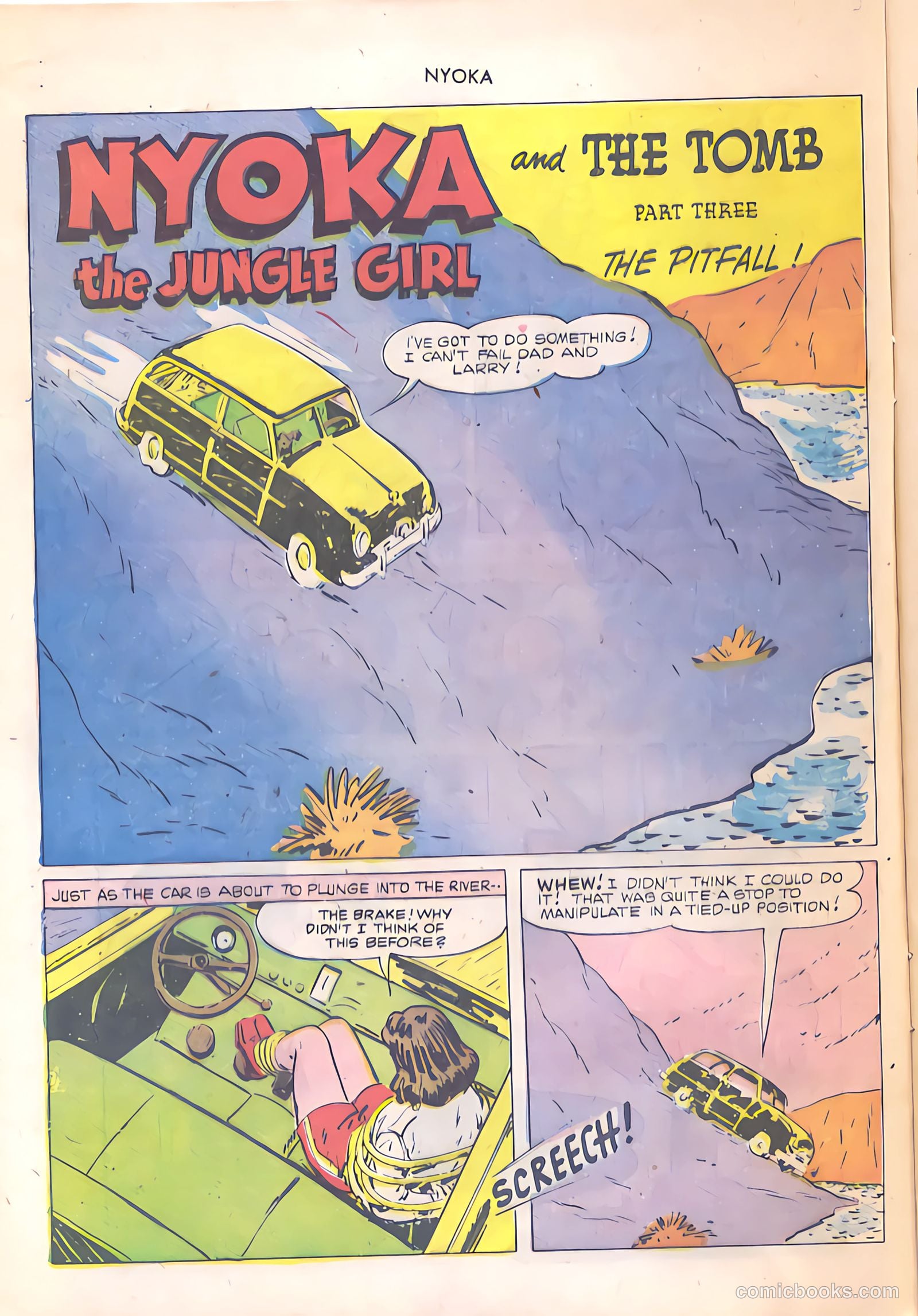 Nyoka the Jungle Girl #54 (1951) — page 16 of 52