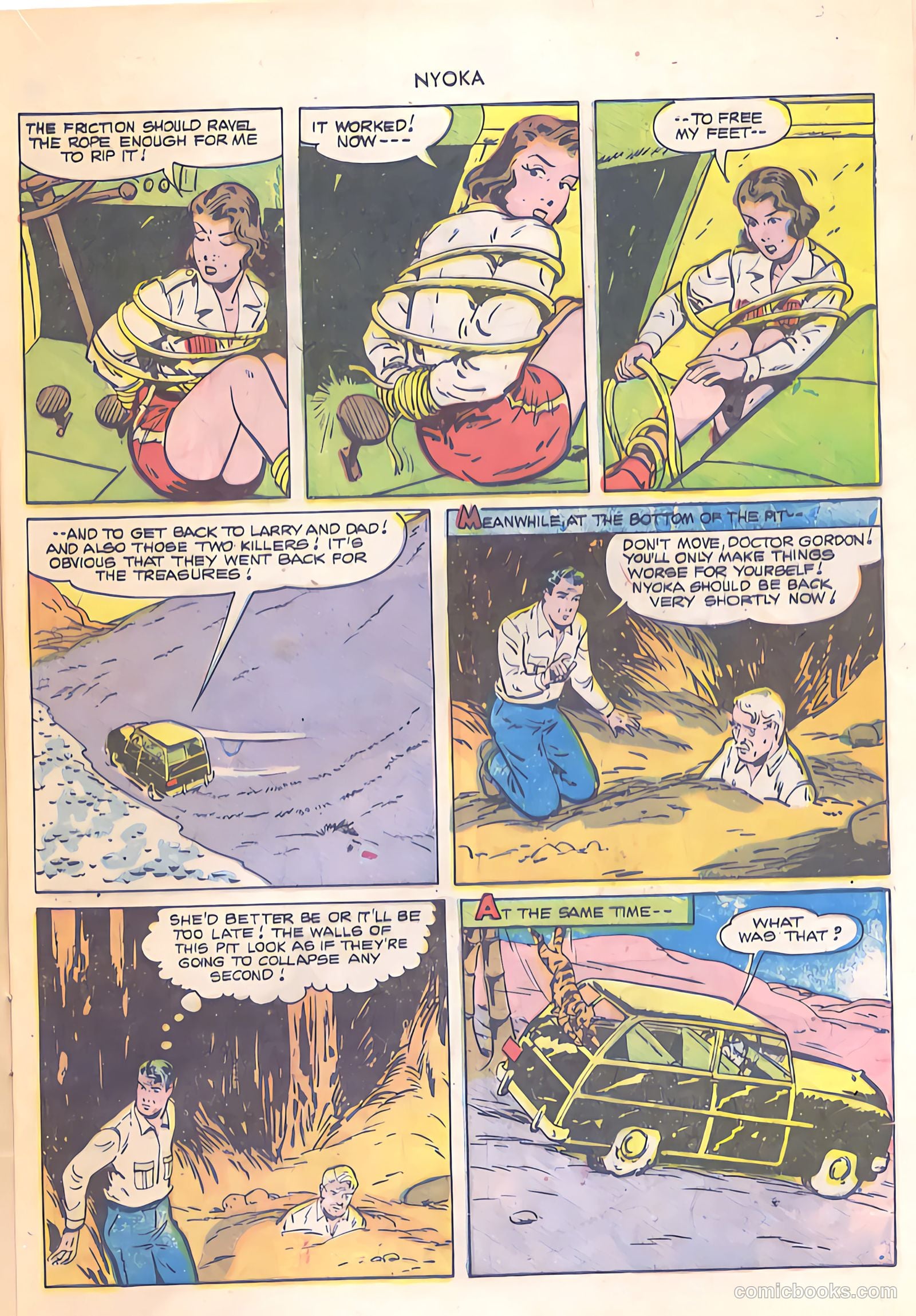 Nyoka the Jungle Girl #54 (1951) — page 17 of 52
