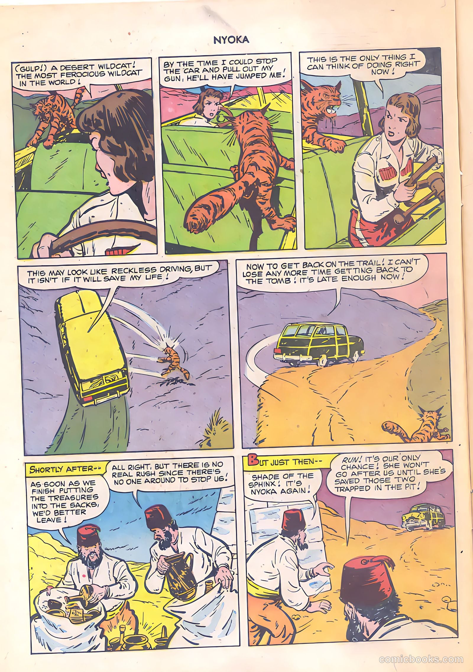 Nyoka the Jungle Girl #54 (1951) — page 18 of 52