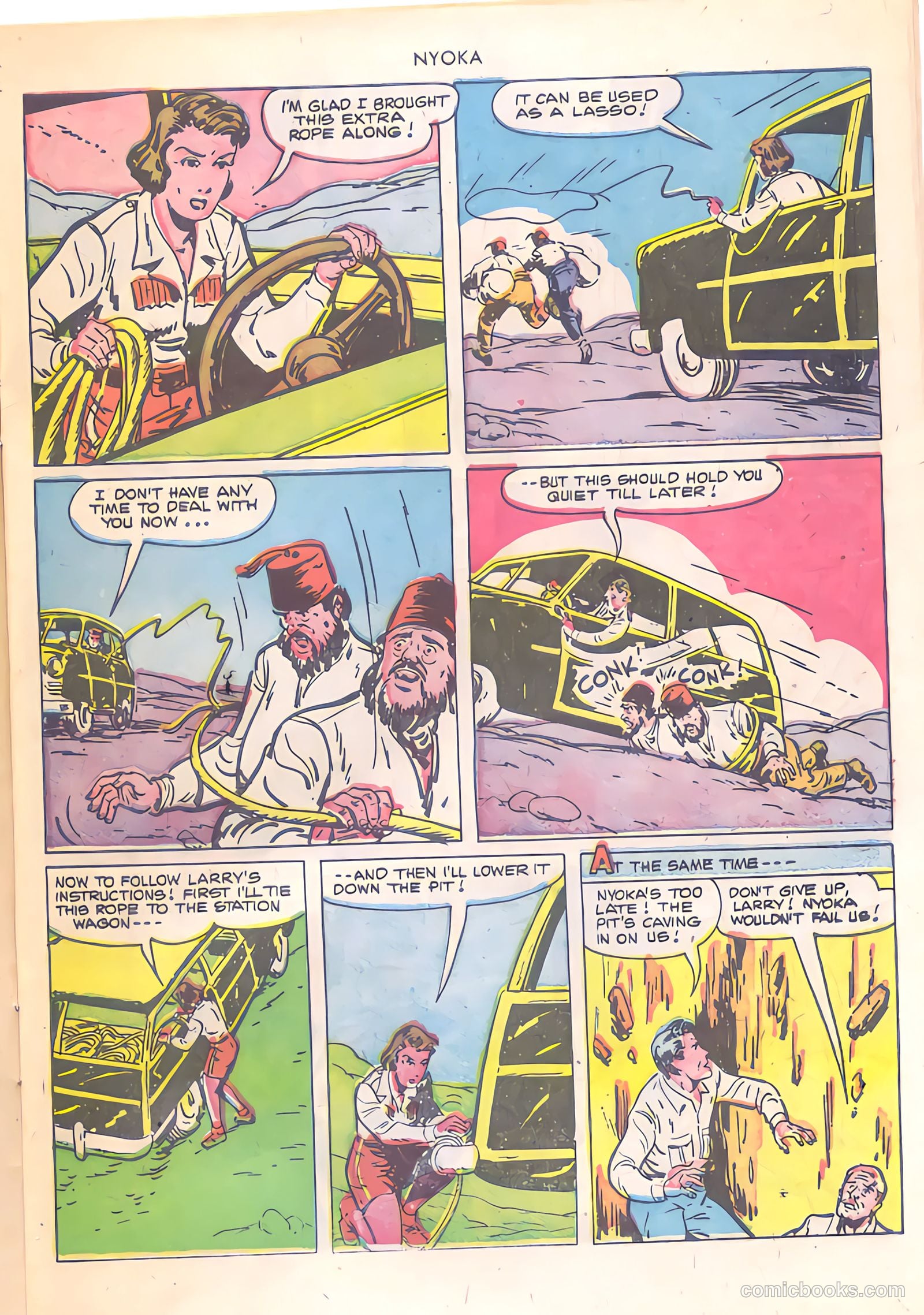 Nyoka the Jungle Girl #54 (1951) — page 19 of 52