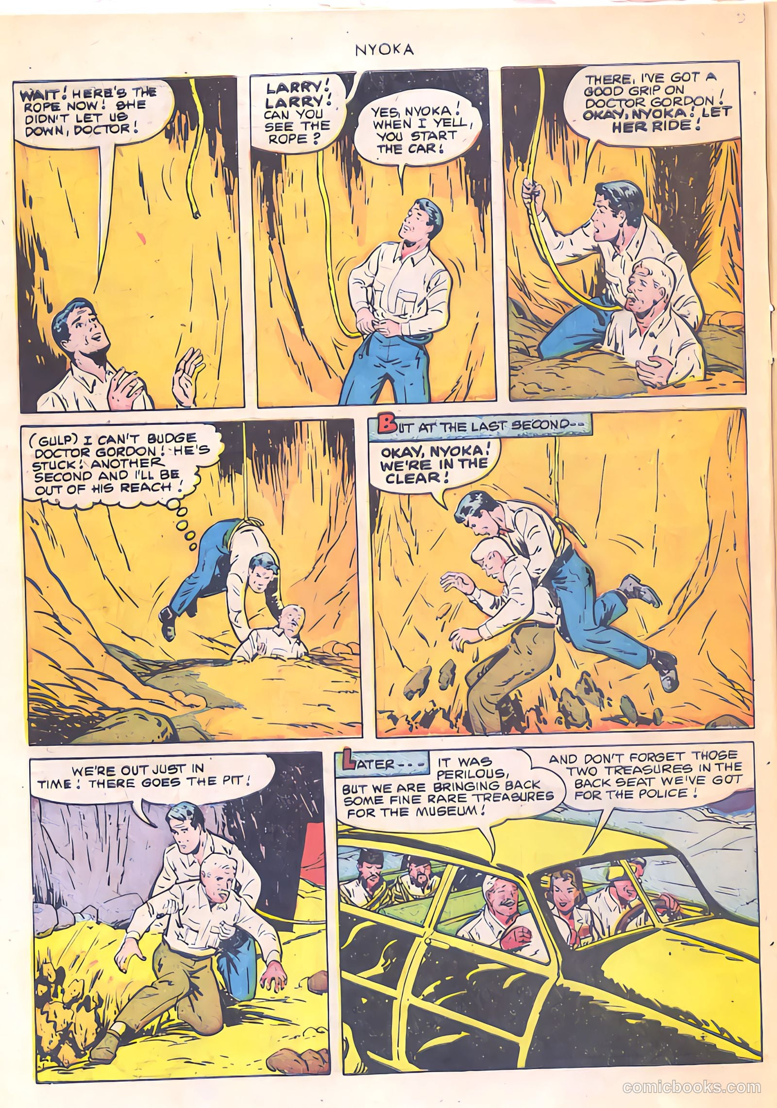 Nyoka the Jungle Girl #54 (1951) — page 20 of 52