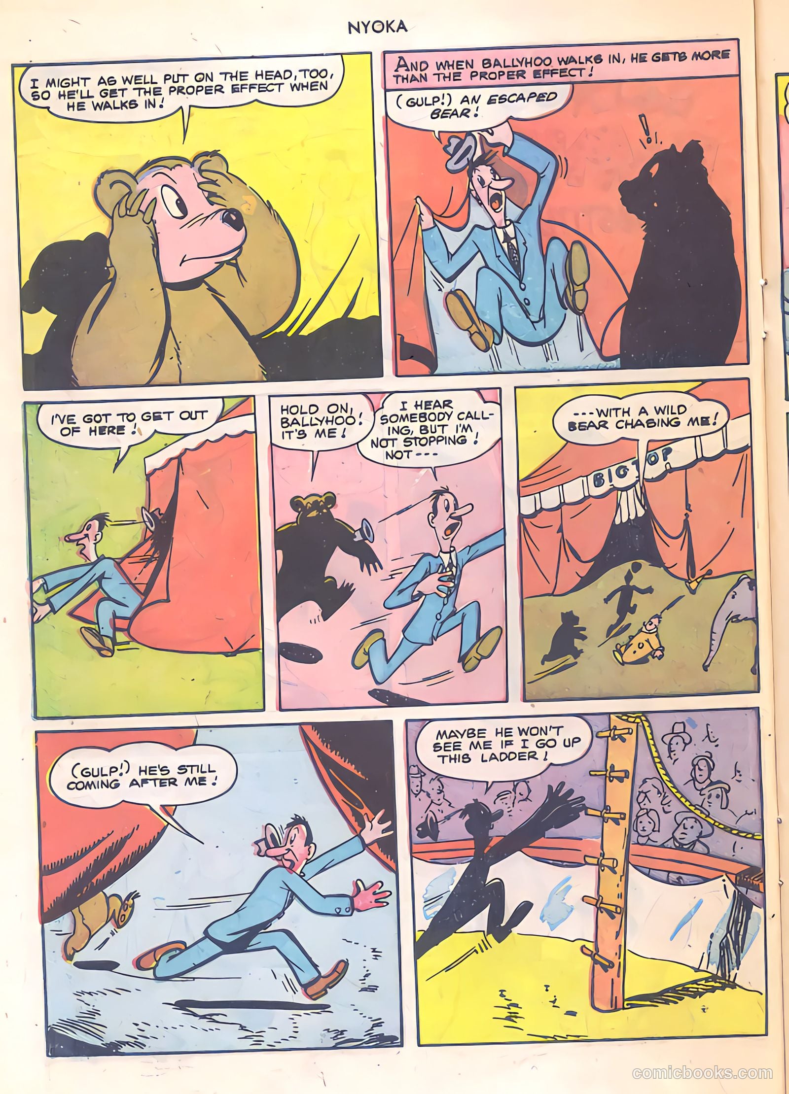 Nyoka the Jungle Girl #54 (1951) — page 22 of 52