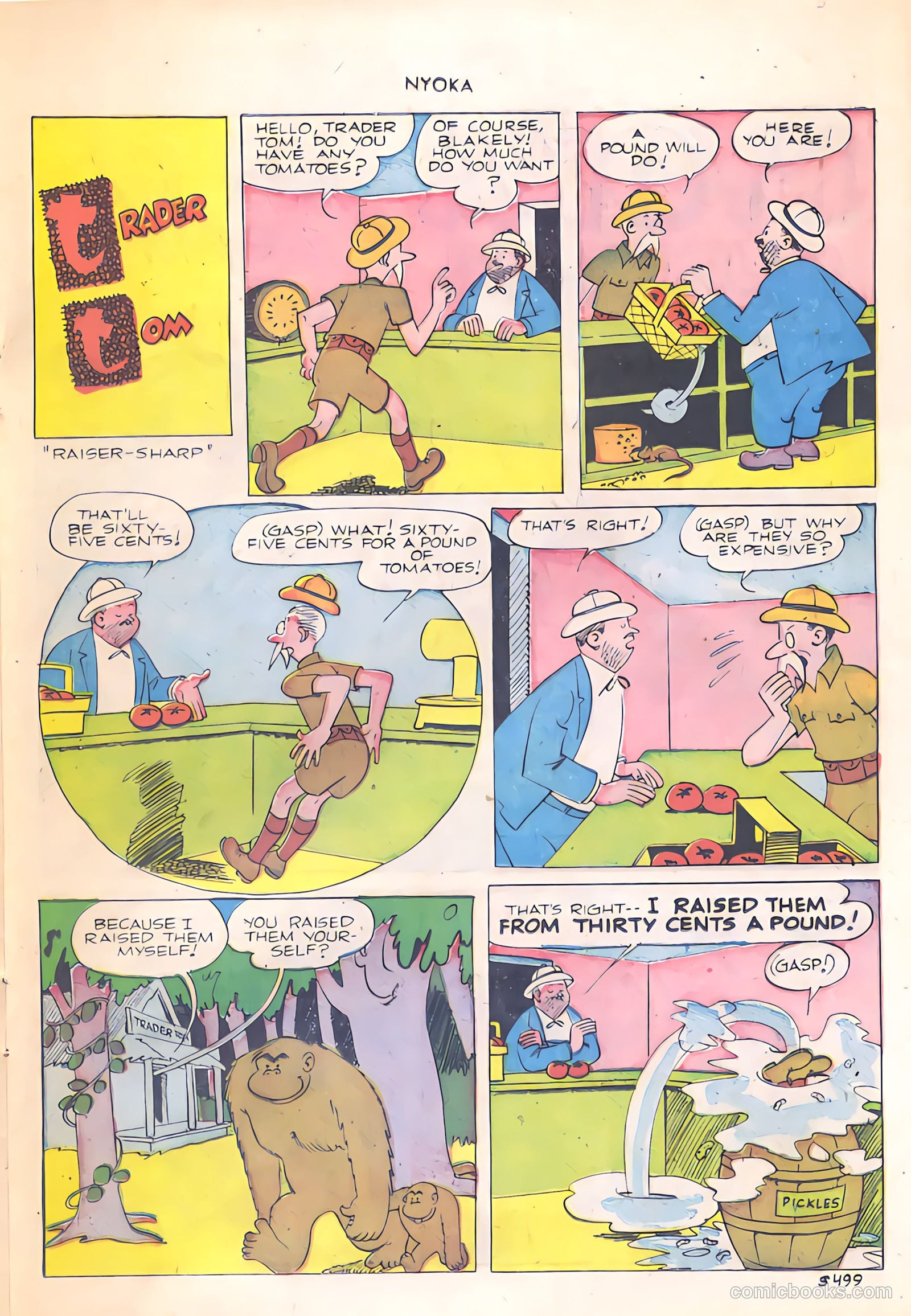 Nyoka the Jungle Girl #54 (1951) — page 25 of 52