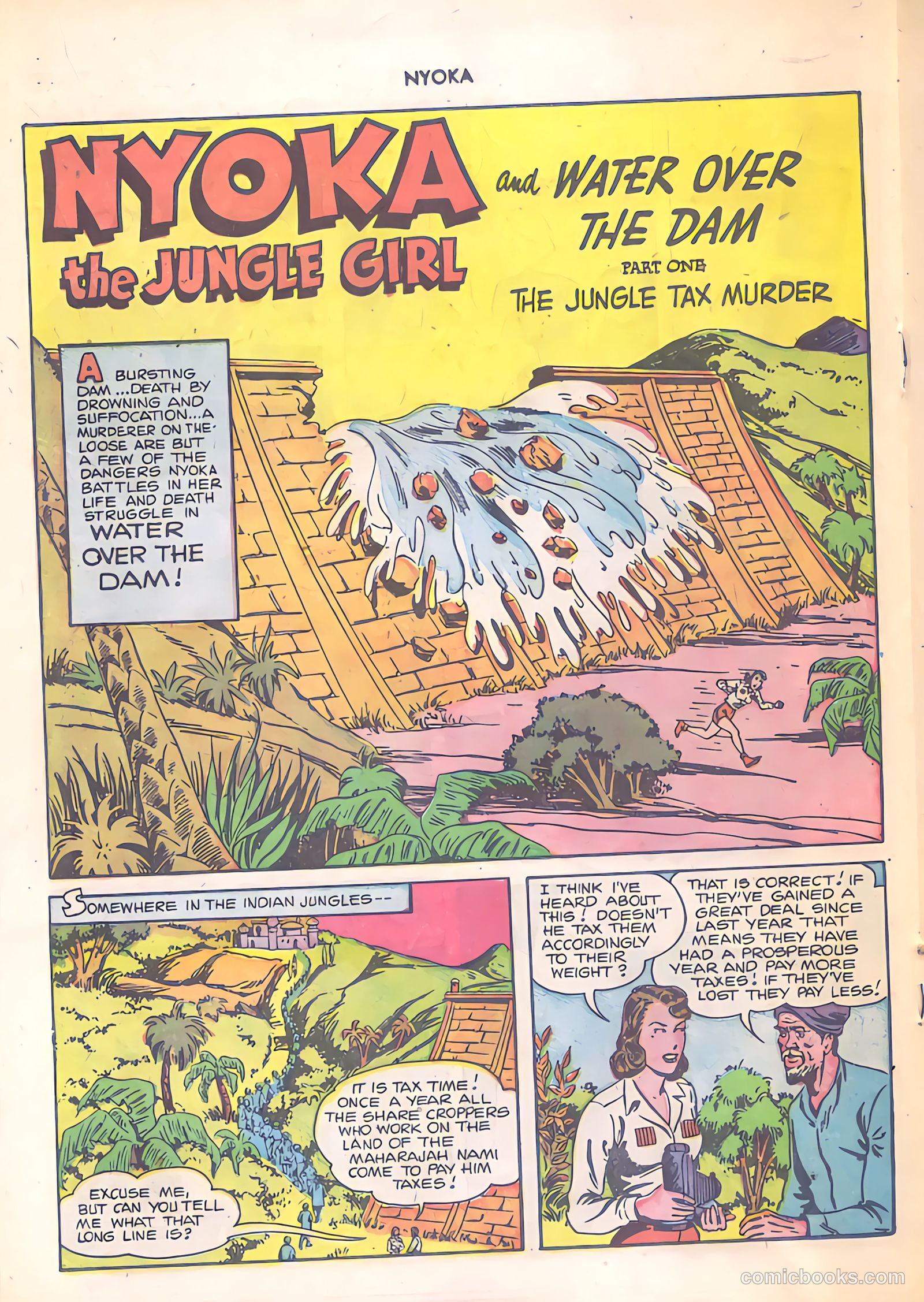 Nyoka the Jungle Girl #54 (1951) — page 26 of 52