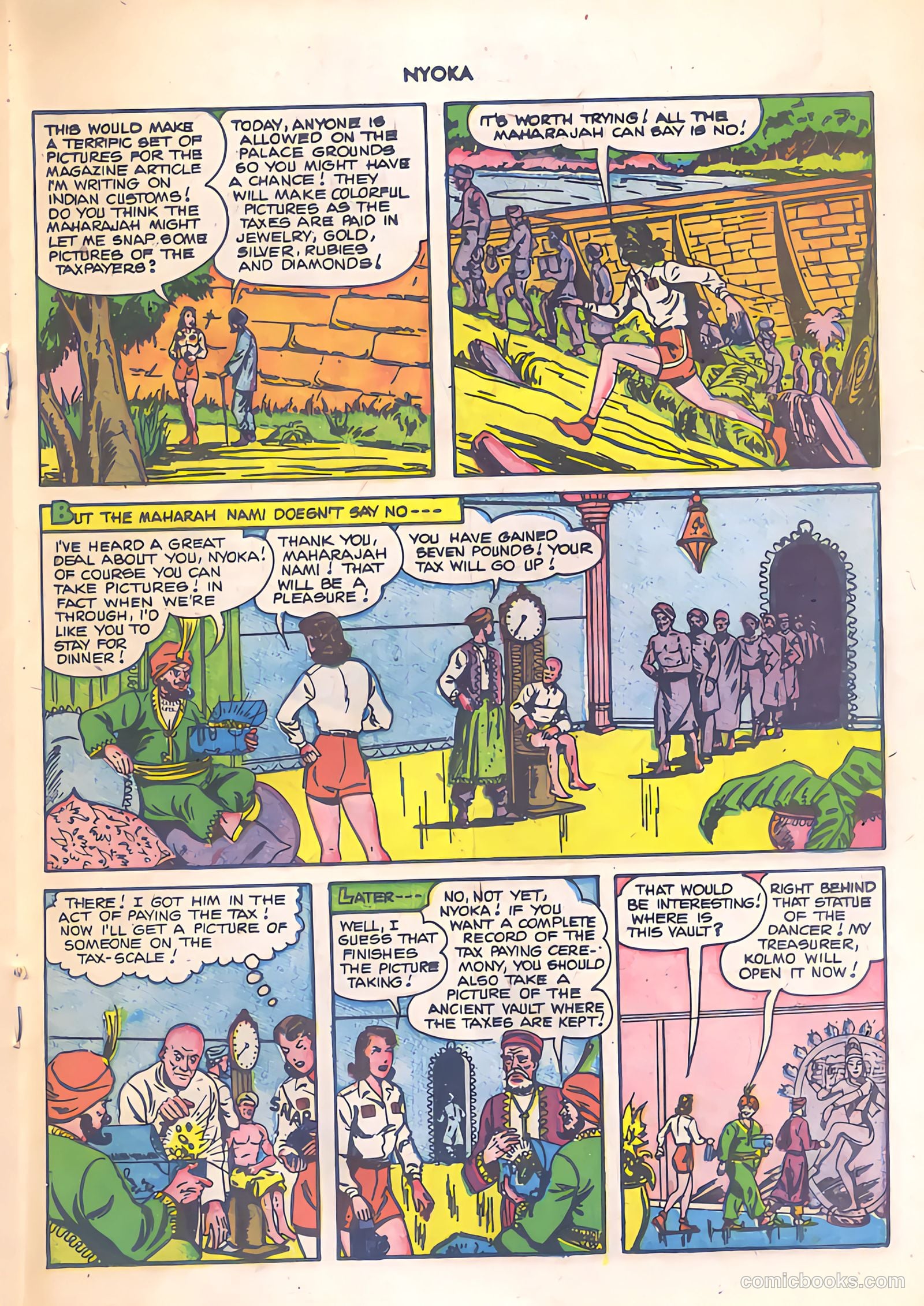 Nyoka the Jungle Girl #54 (1951) — page 27 of 52