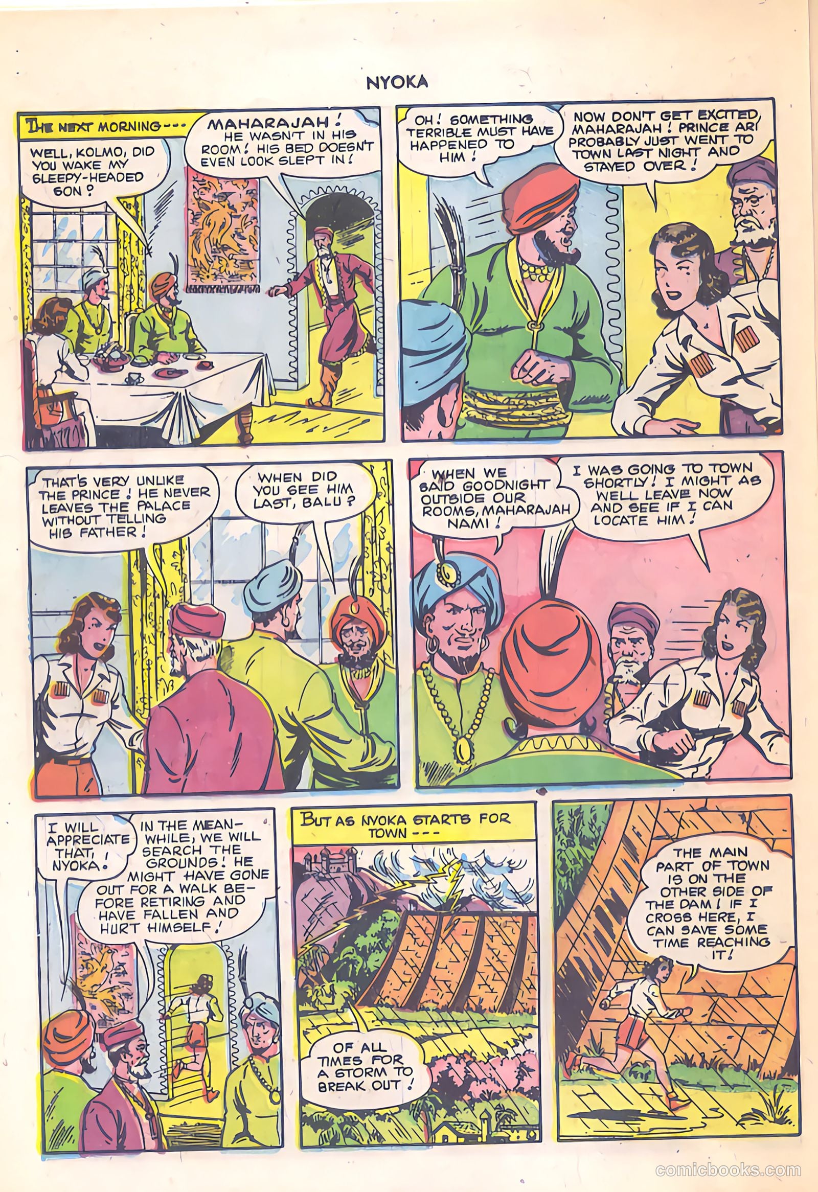 Nyoka the Jungle Girl #54 (1951) — page 30 of 52