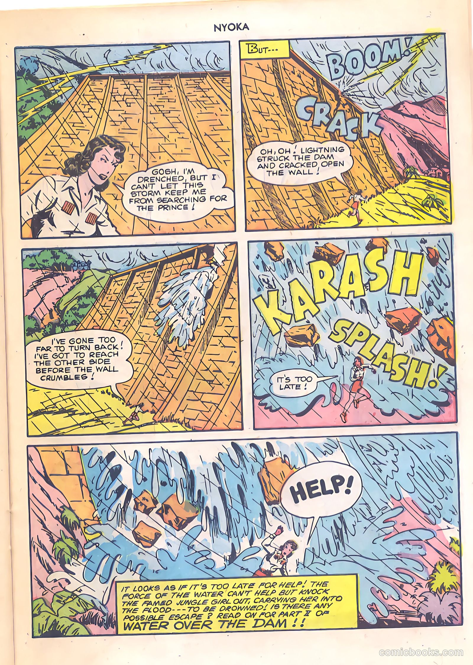 Nyoka the Jungle Girl #54 (1951) — page 31 of 52