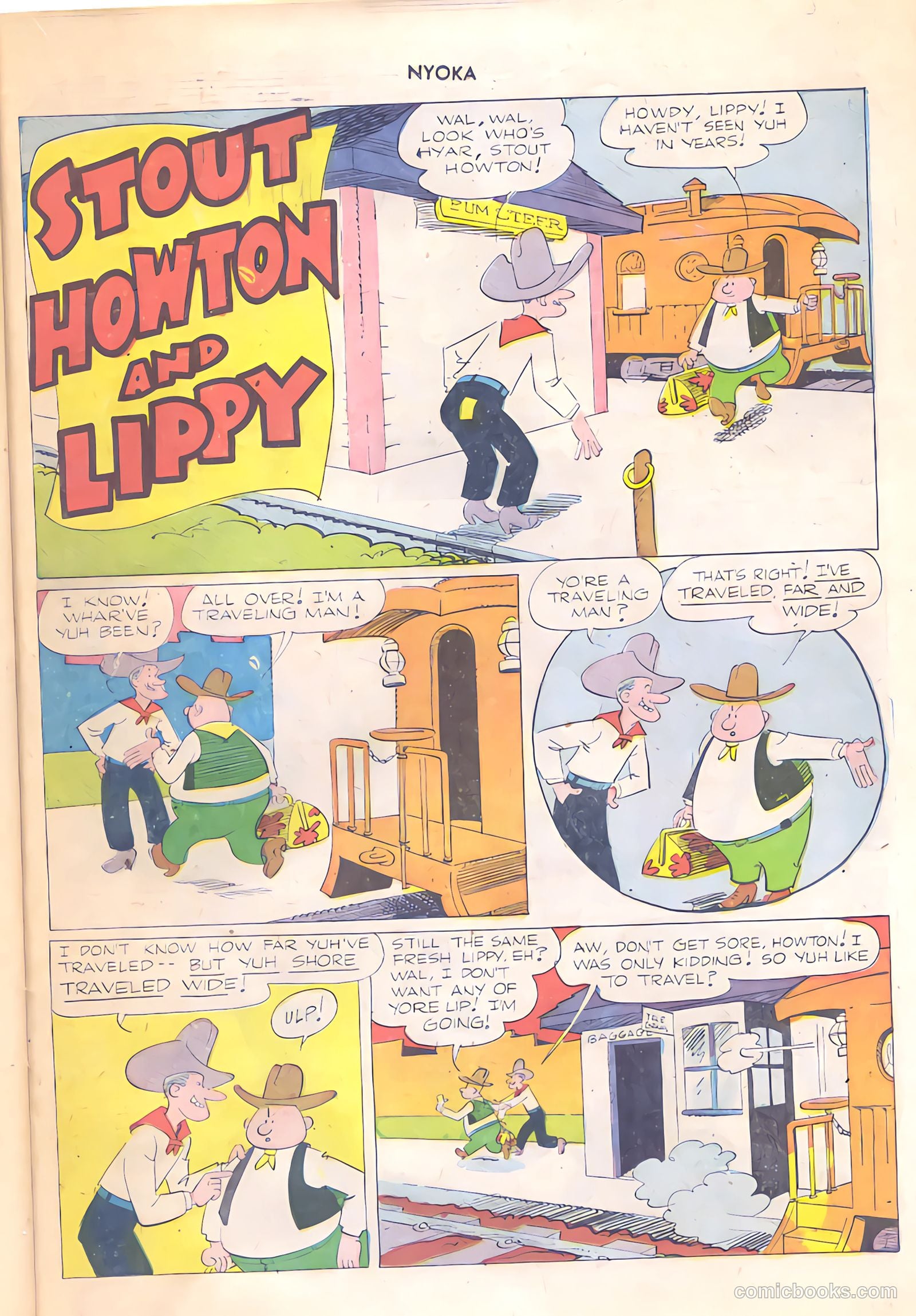 Nyoka the Jungle Girl #54 (1951) — page 35 of 52