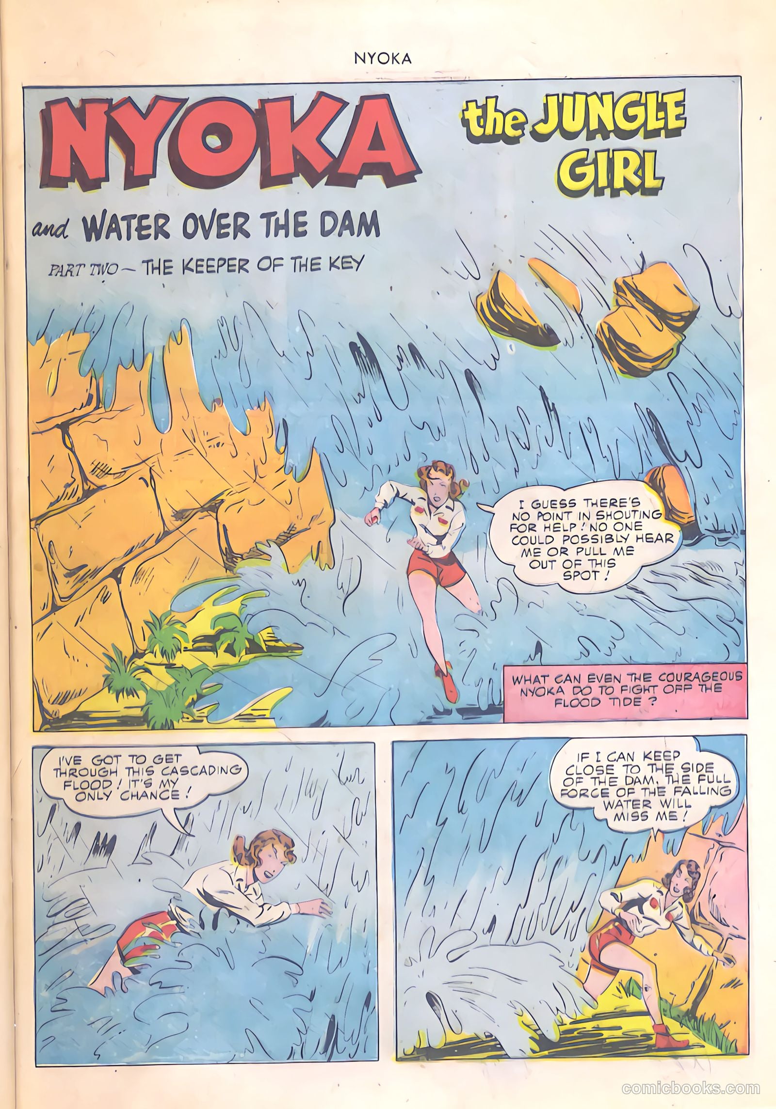 Nyoka the Jungle Girl #54 (1951) — page 37 of 52