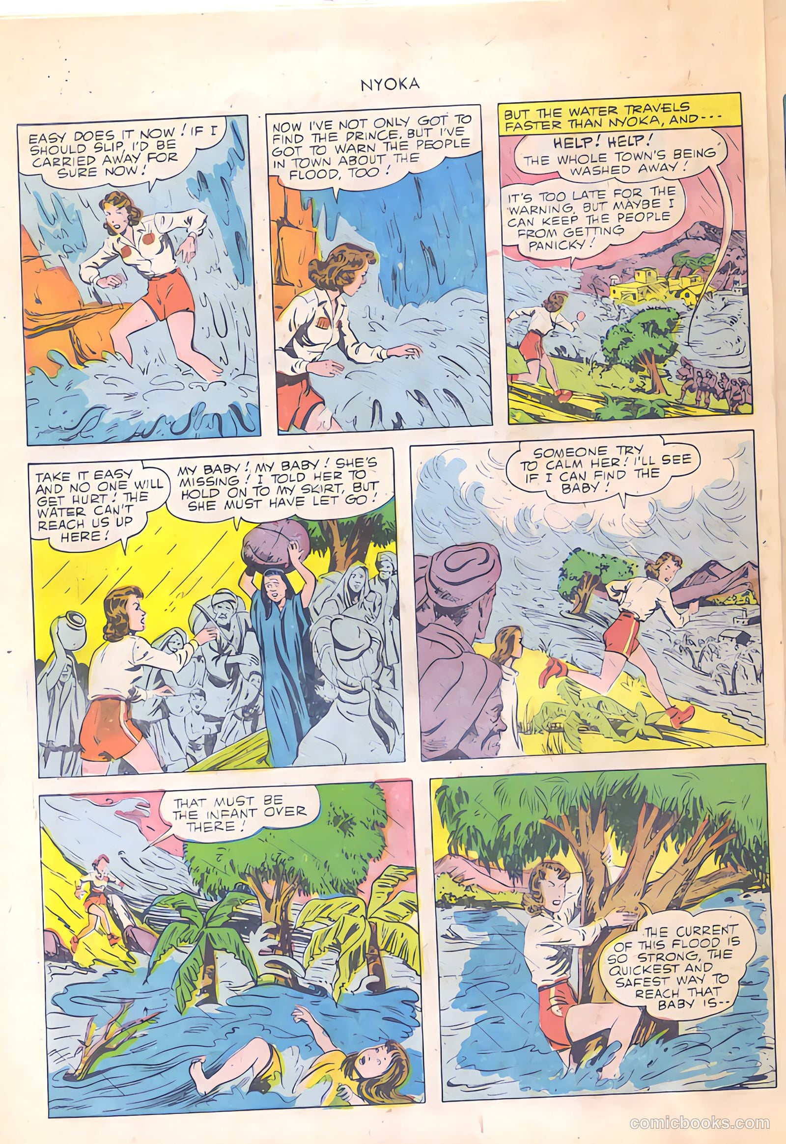 Nyoka the Jungle Girl #54 (1951) — page 38 of 52