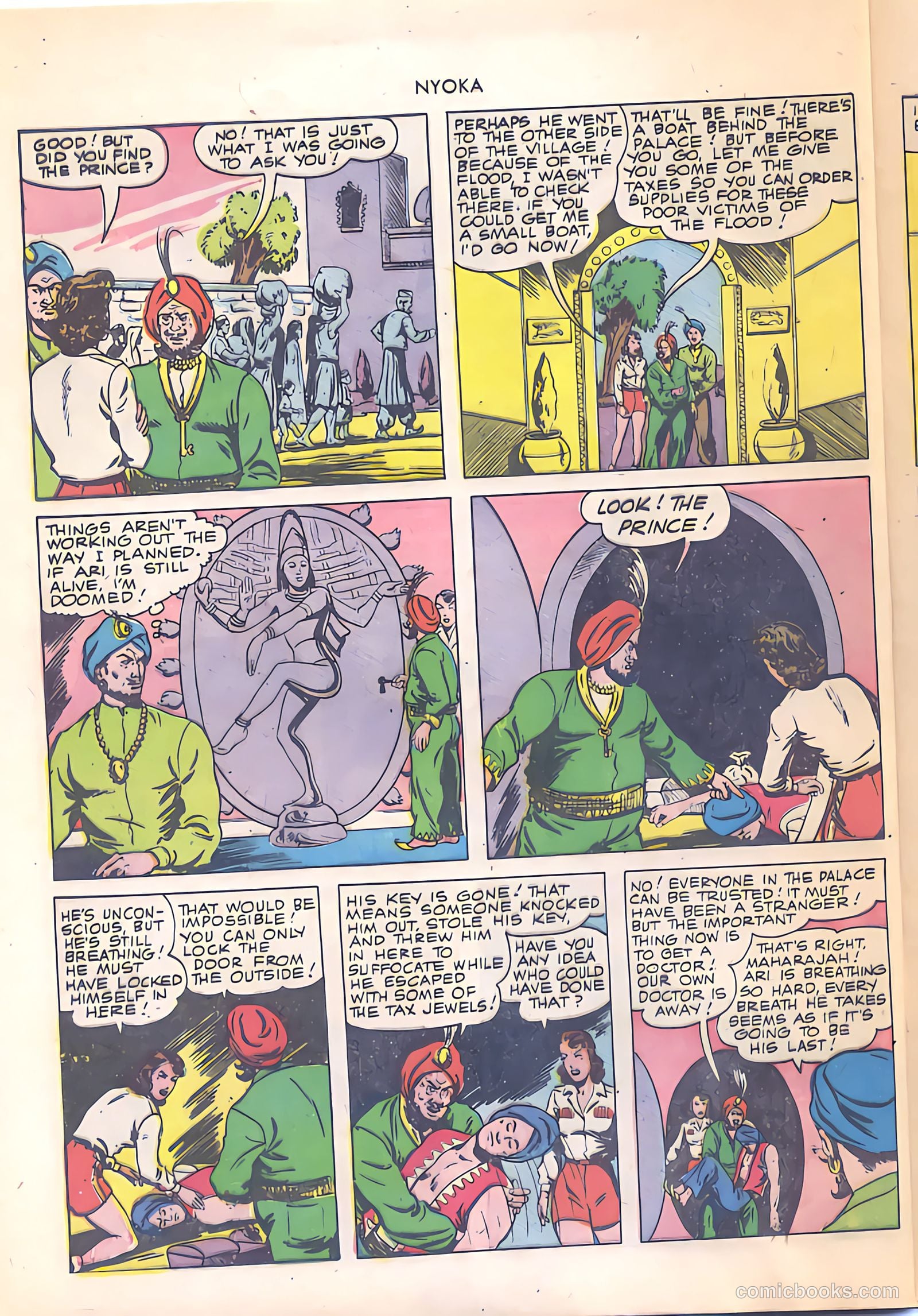 Nyoka the Jungle Girl #54 (1951) — page 40 of 52