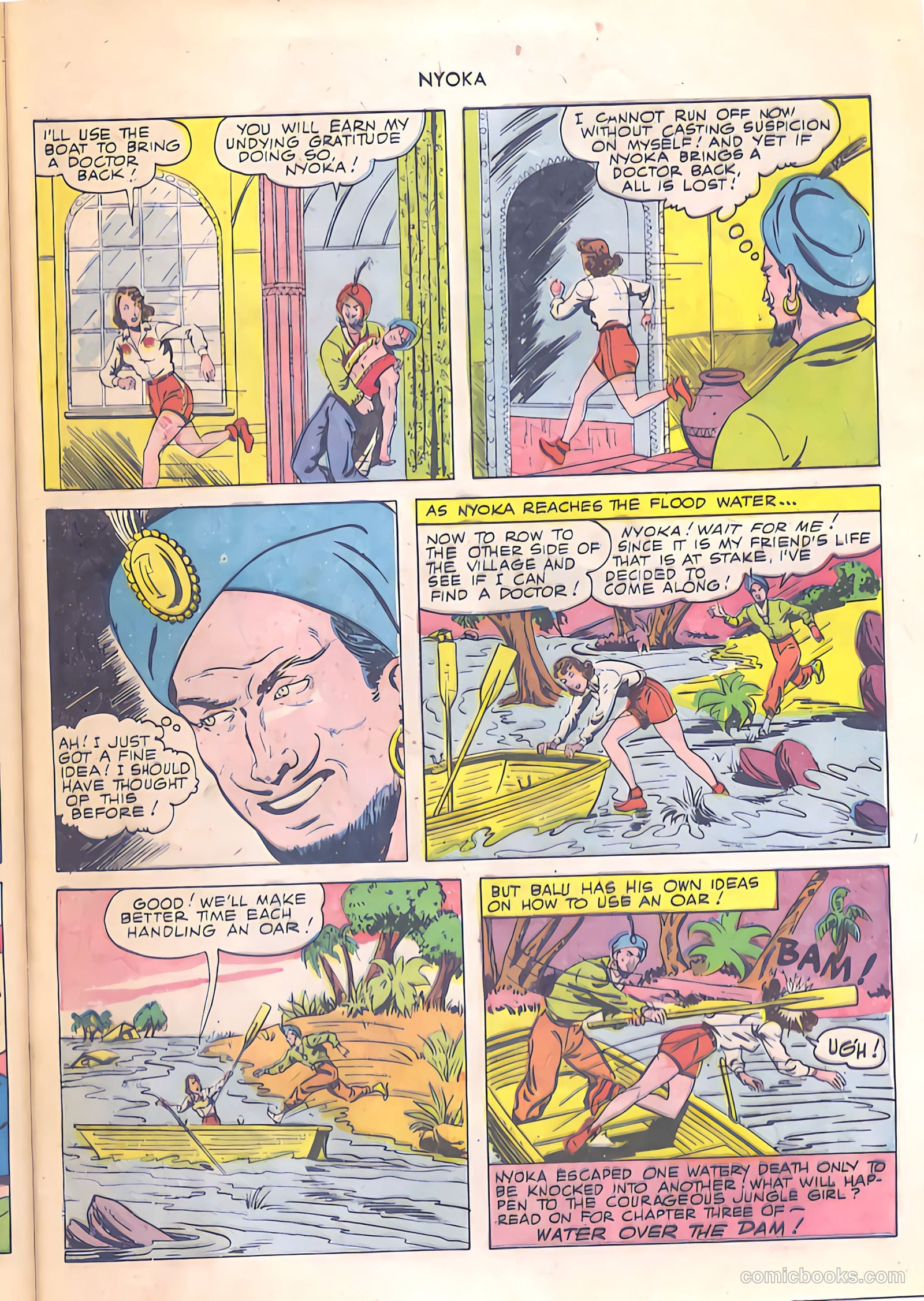 Nyoka the Jungle Girl #54 (1951) — page 41 of 52