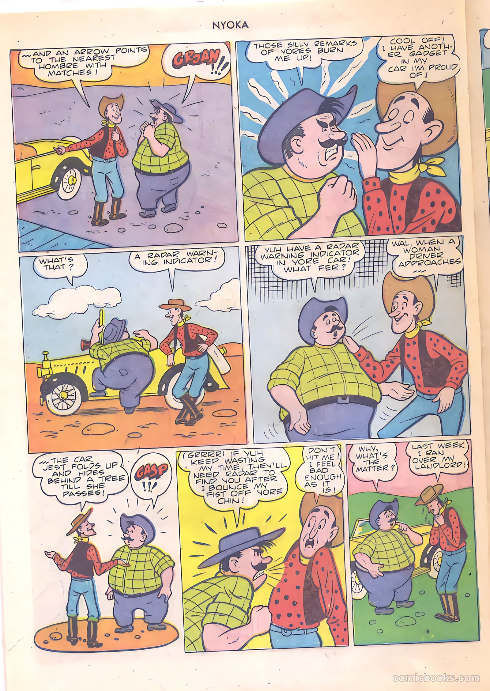 Nyoka the Jungle Girl #54 (1951) — page 44 of 52