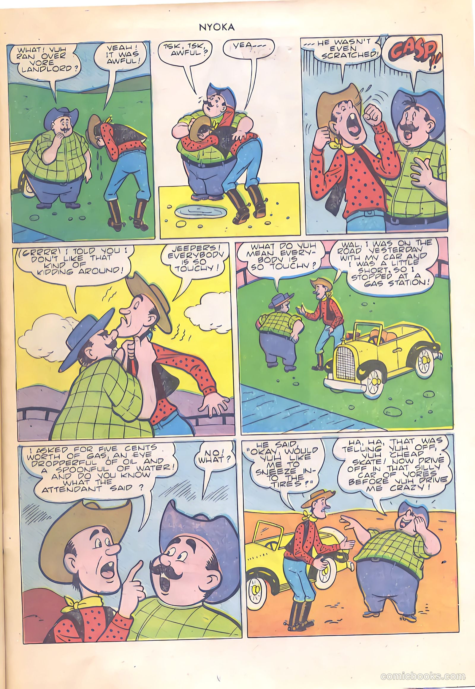 Nyoka the Jungle Girl #54 (1951) — page 45 of 52