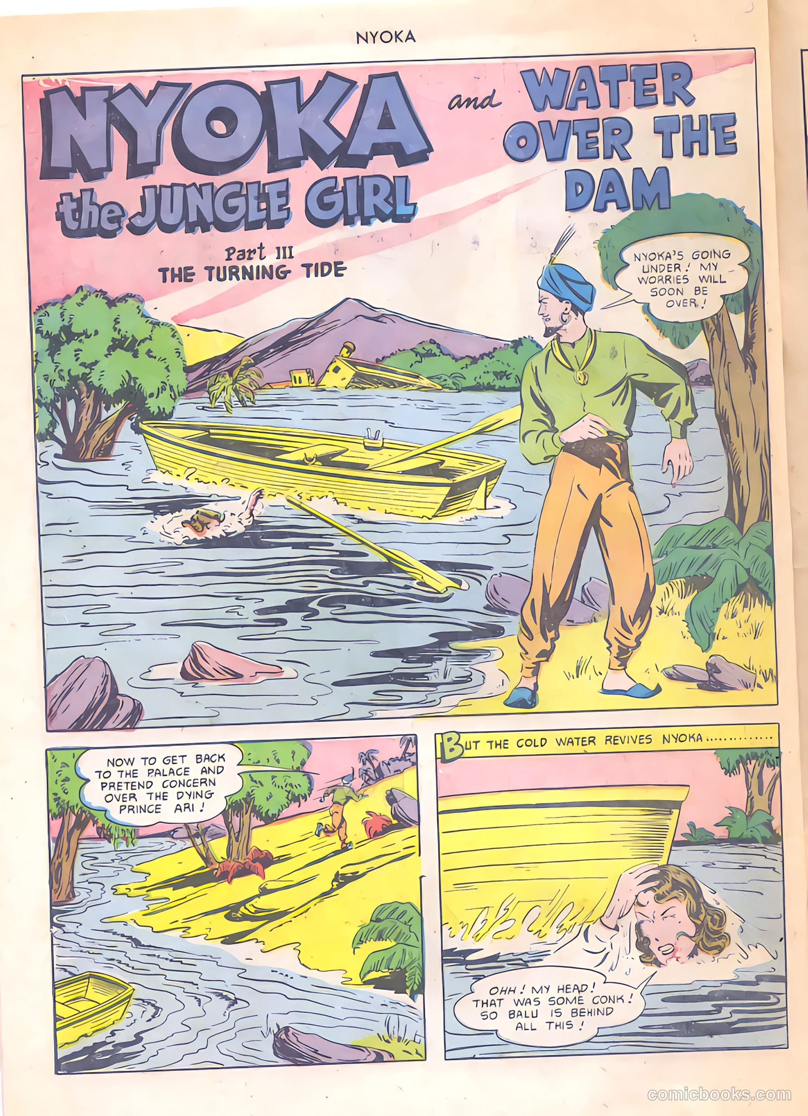 Nyoka the Jungle Girl #54 (1951) — page 46 of 52