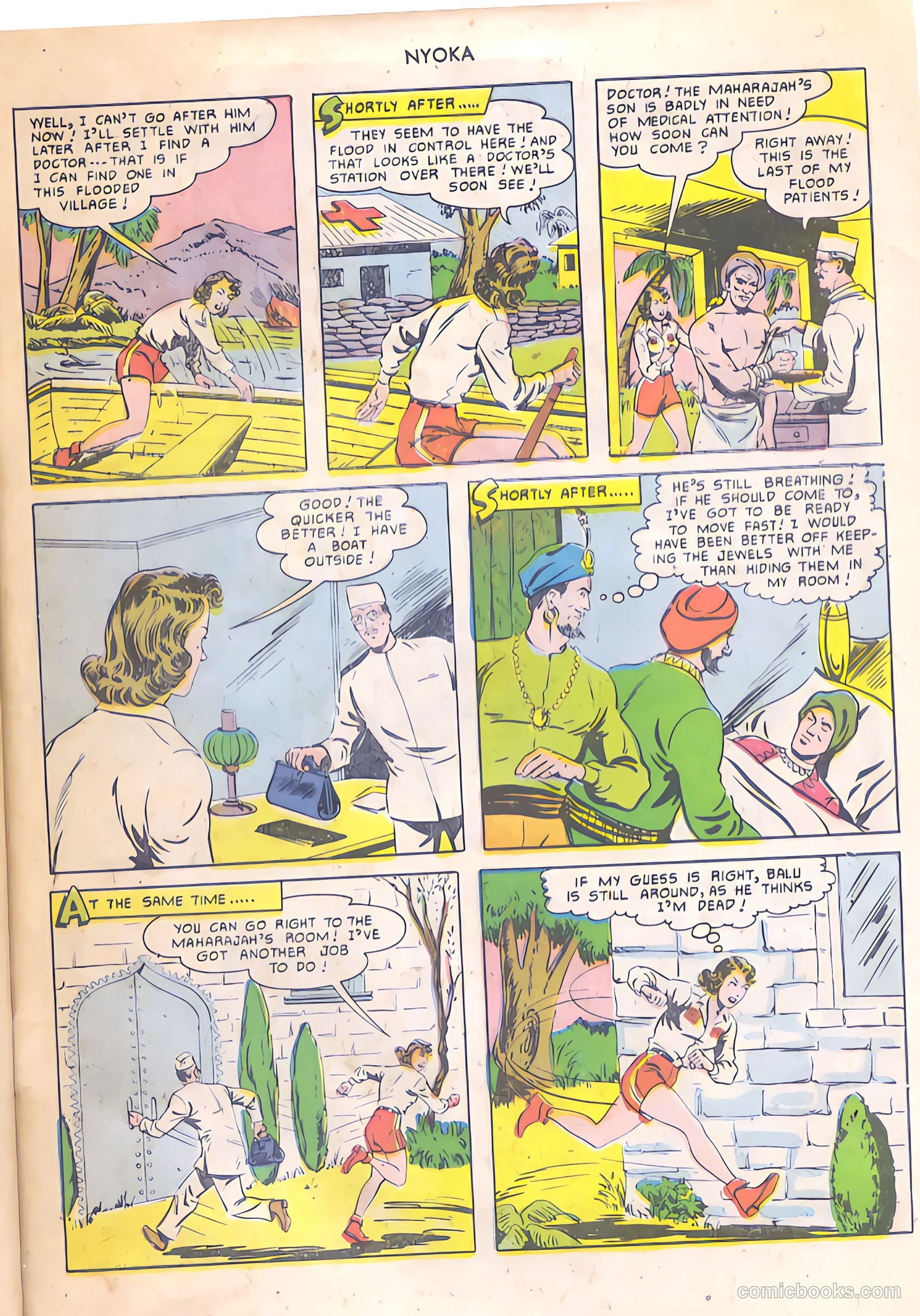 Nyoka the Jungle Girl #54 (1951) — page 47 of 52