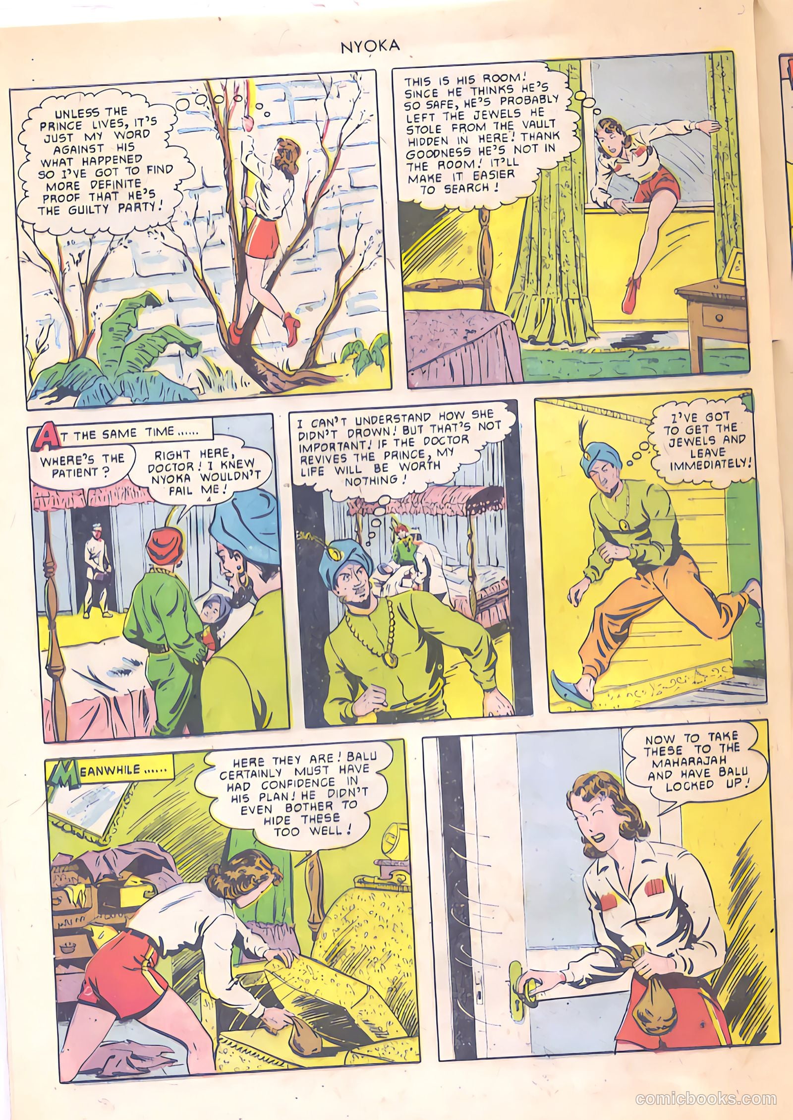 Nyoka the Jungle Girl #54 (1951) — page 48 of 52