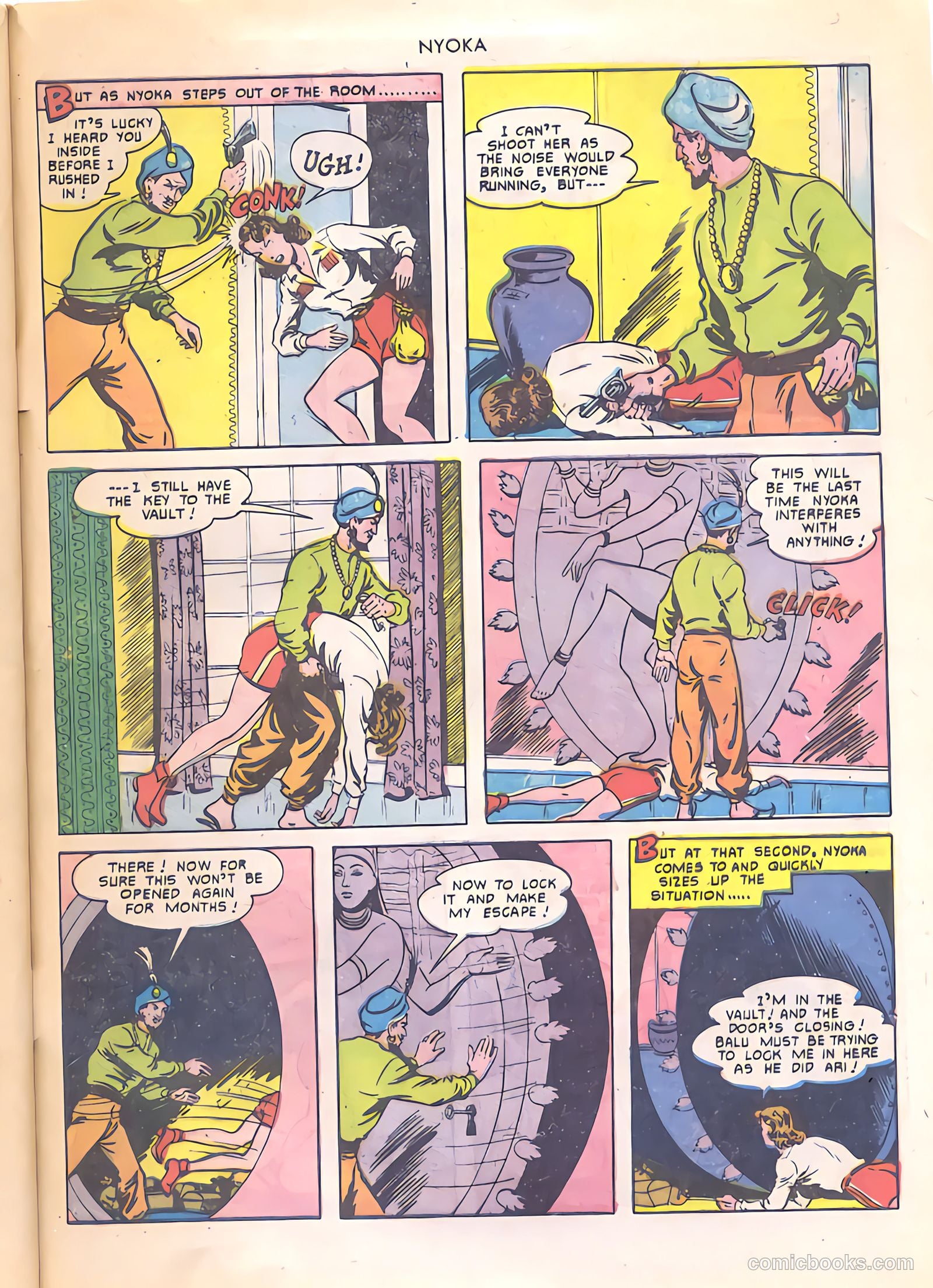 Nyoka the Jungle Girl #54 (1951) — page 49 of 52