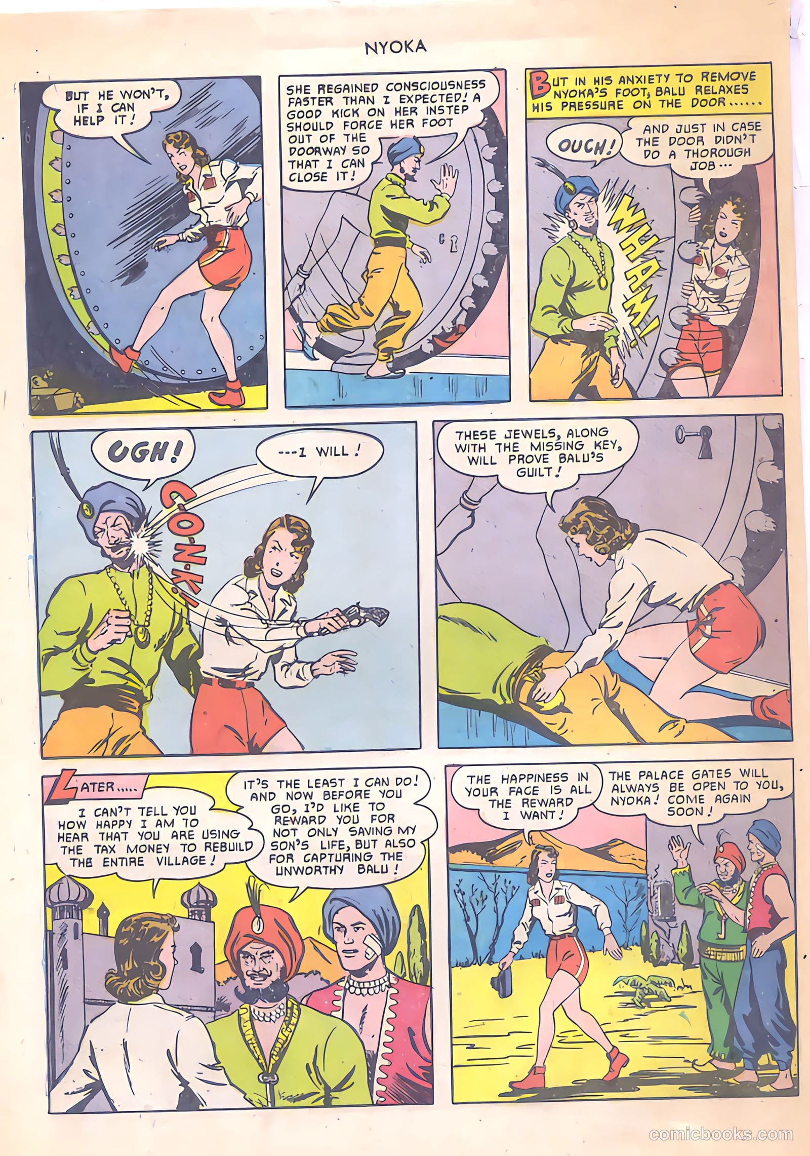 Nyoka the Jungle Girl #54 (1951) — page 50 of 52