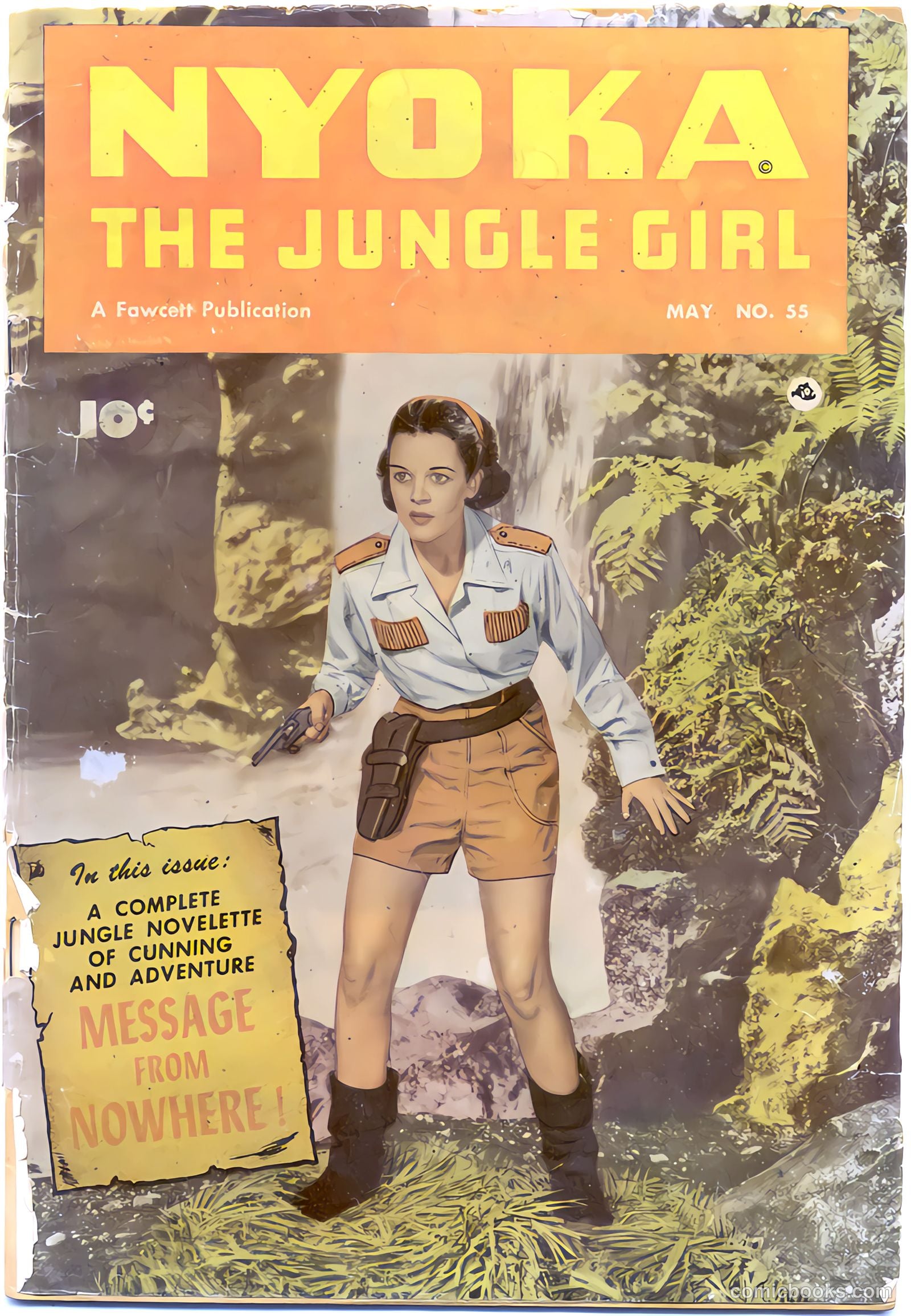 Nyoka the Jungle Girl #55