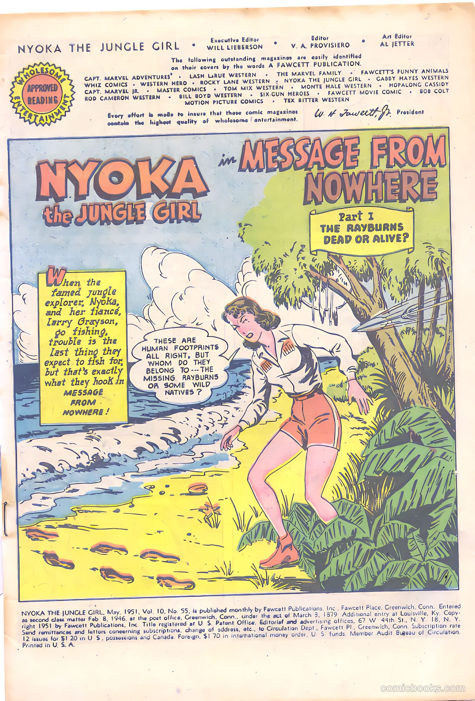 Nyoka the Jungle Girl #55 (1951) — page 3 of 36