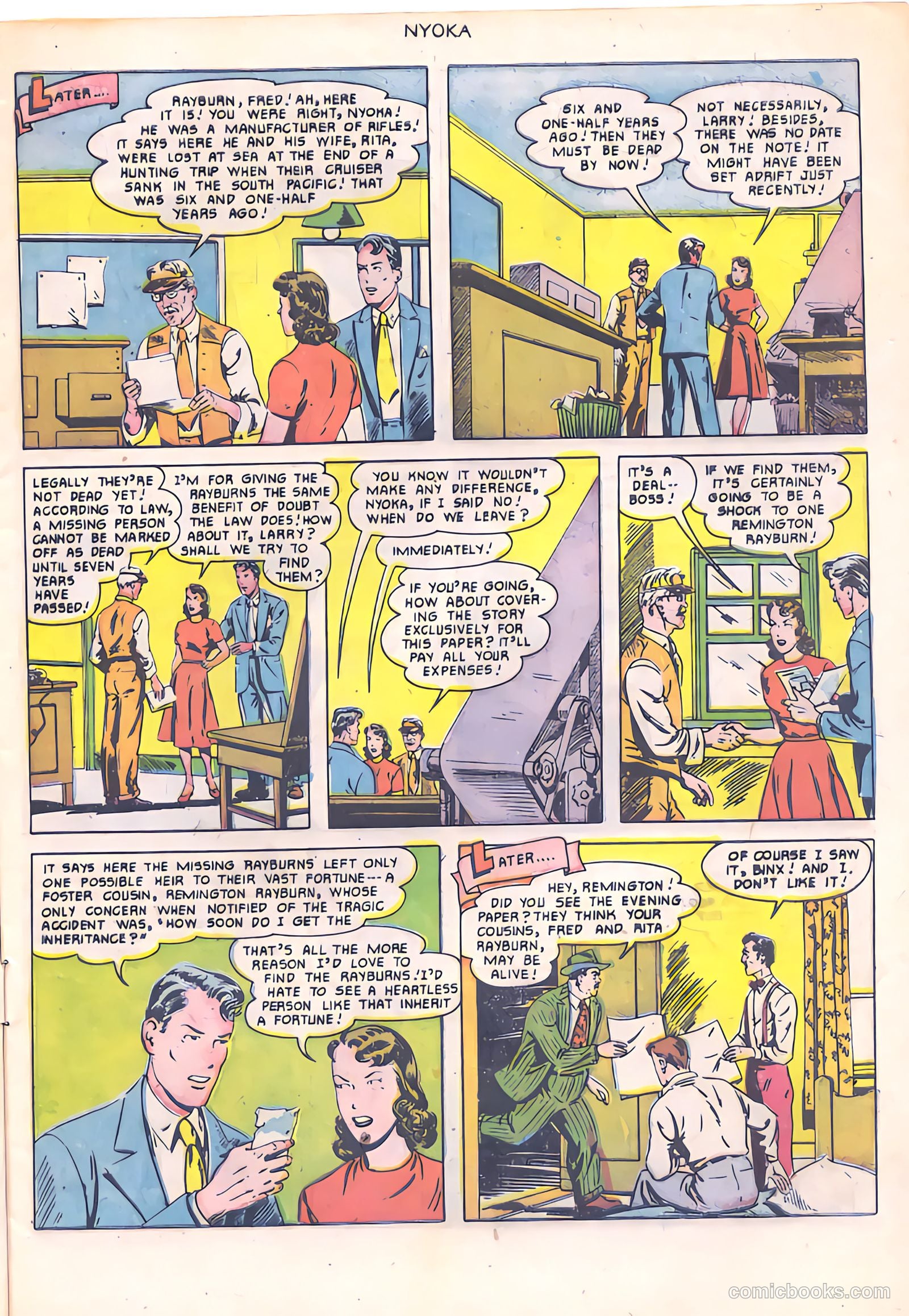 Nyoka the Jungle Girl #55 (1951) — page 5 of 36