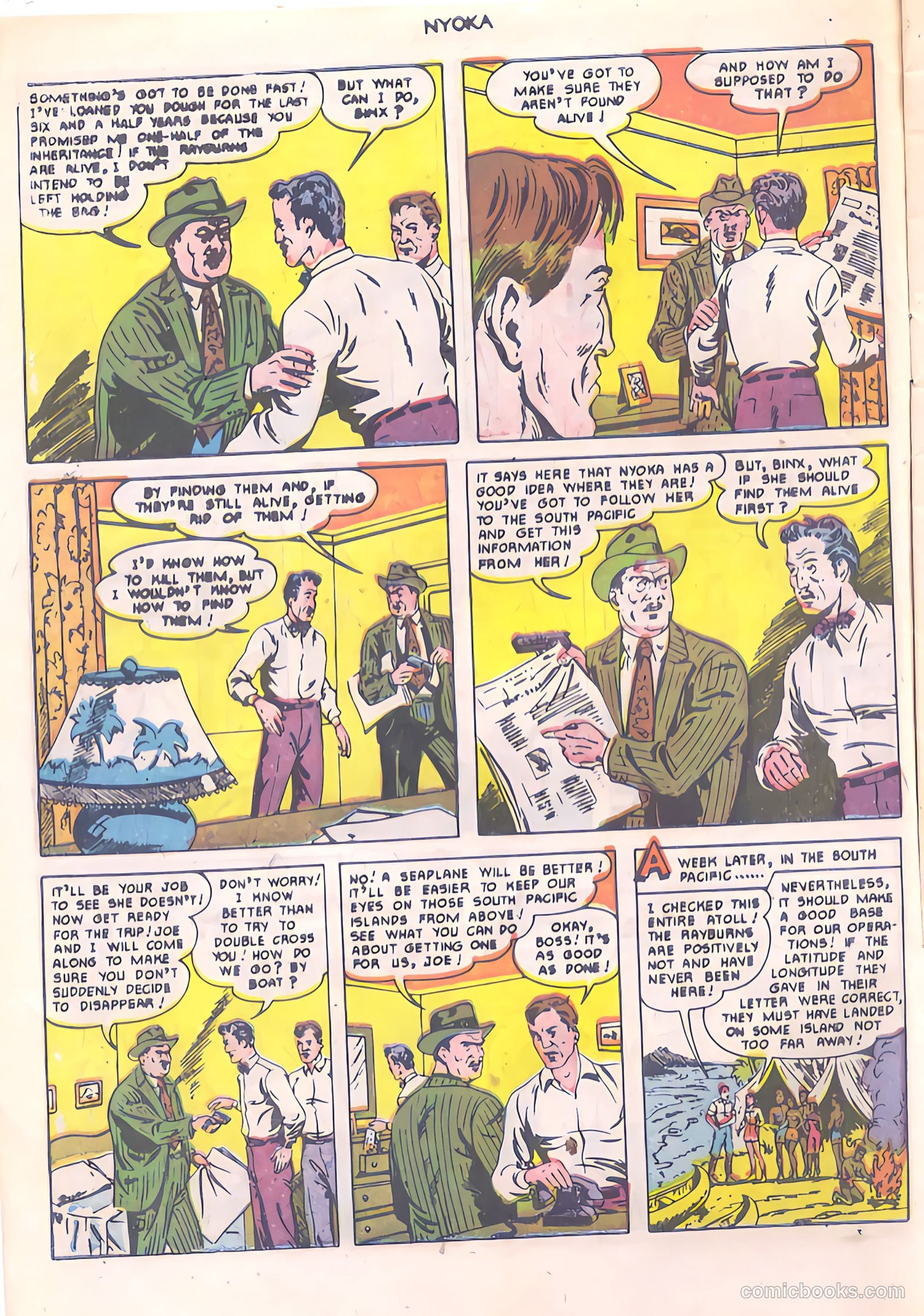 Nyoka the Jungle Girl #55 (1951) — page 6 of 36