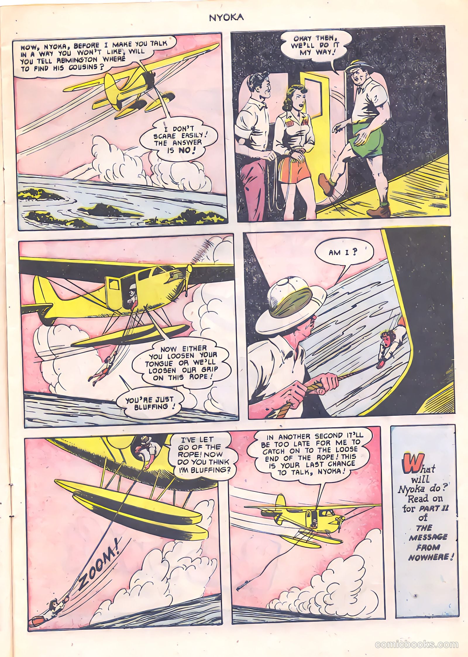 Nyoka the Jungle Girl #55 (1951) — page 9 of 36