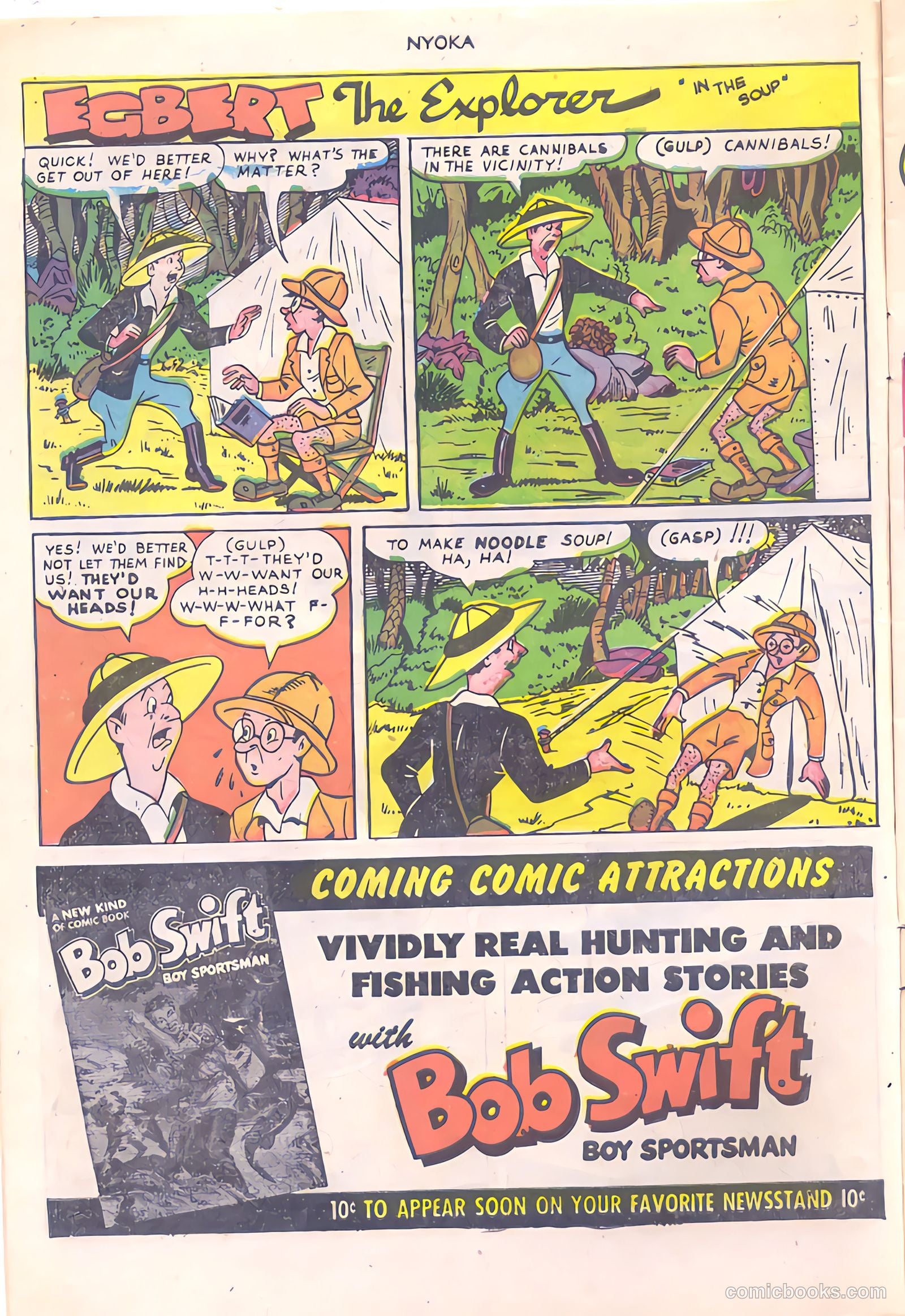Nyoka the Jungle Girl #55 (1951) — page 10 of 36