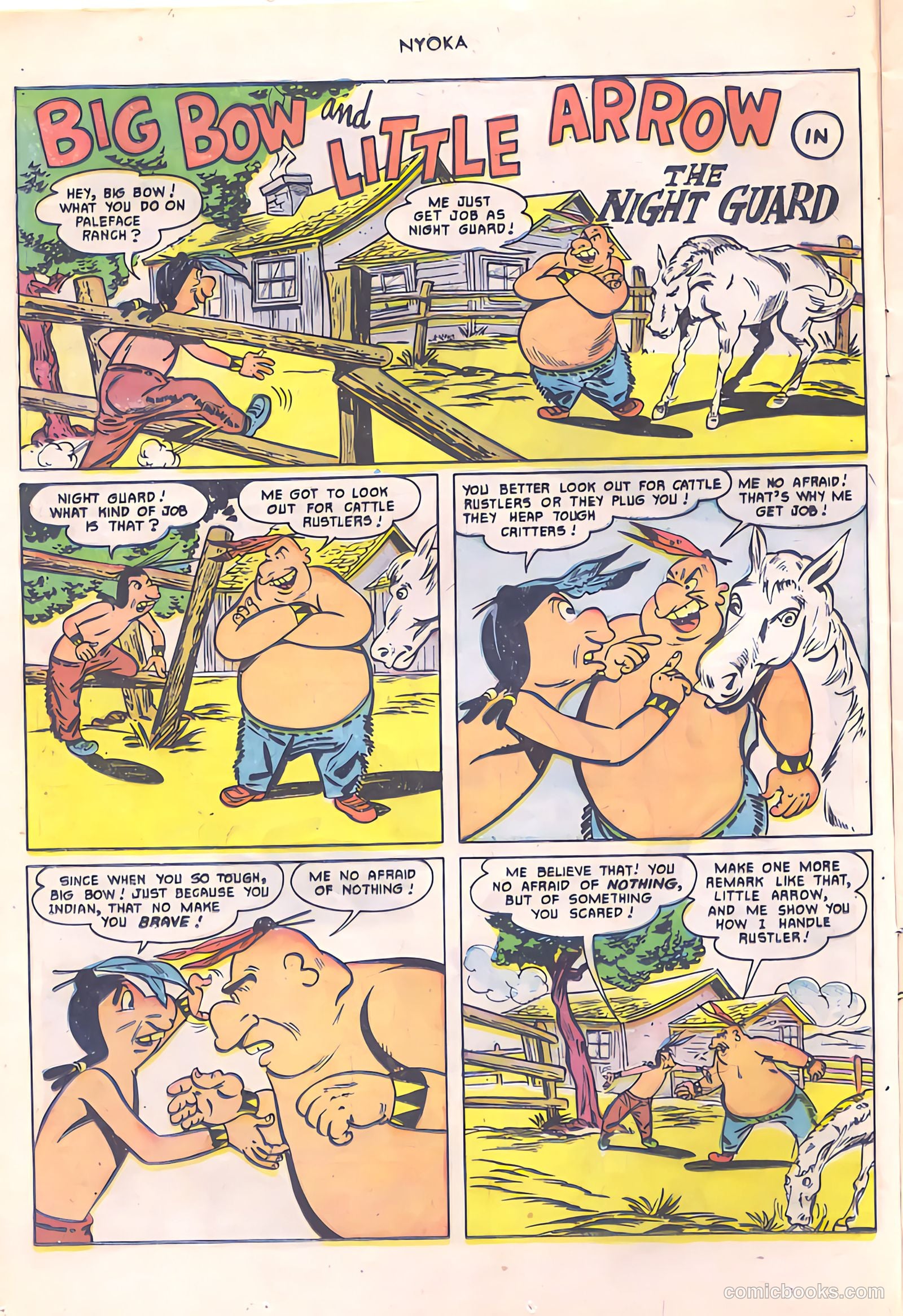 Nyoka the Jungle Girl #55 (1951) — page 12 of 36